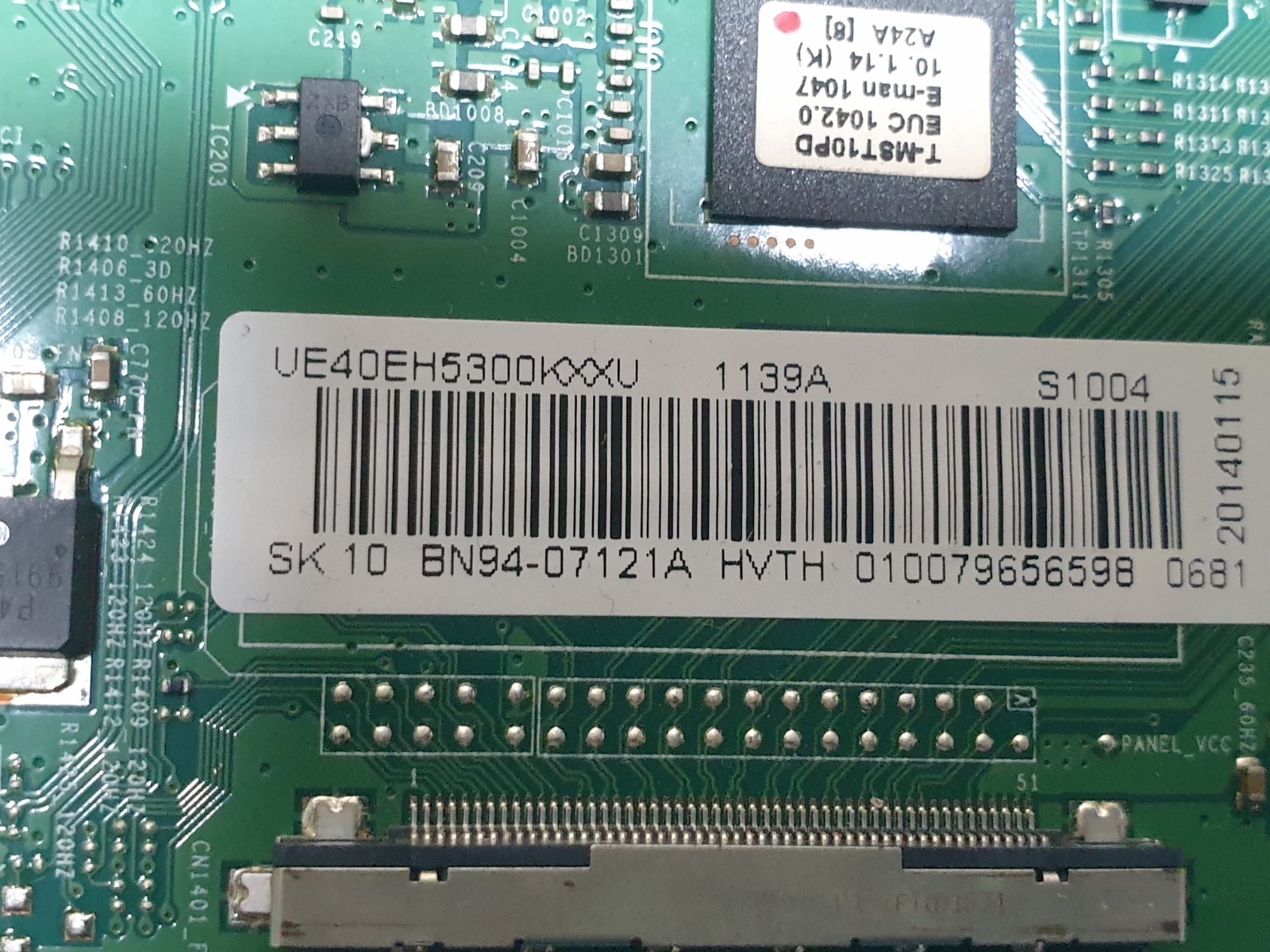 MAIN AV BOARD MB SAMSUNG UE40EH5300K TV BN41-01812 BN94-07121A SCREEN:LSF400HN02 - Image 3