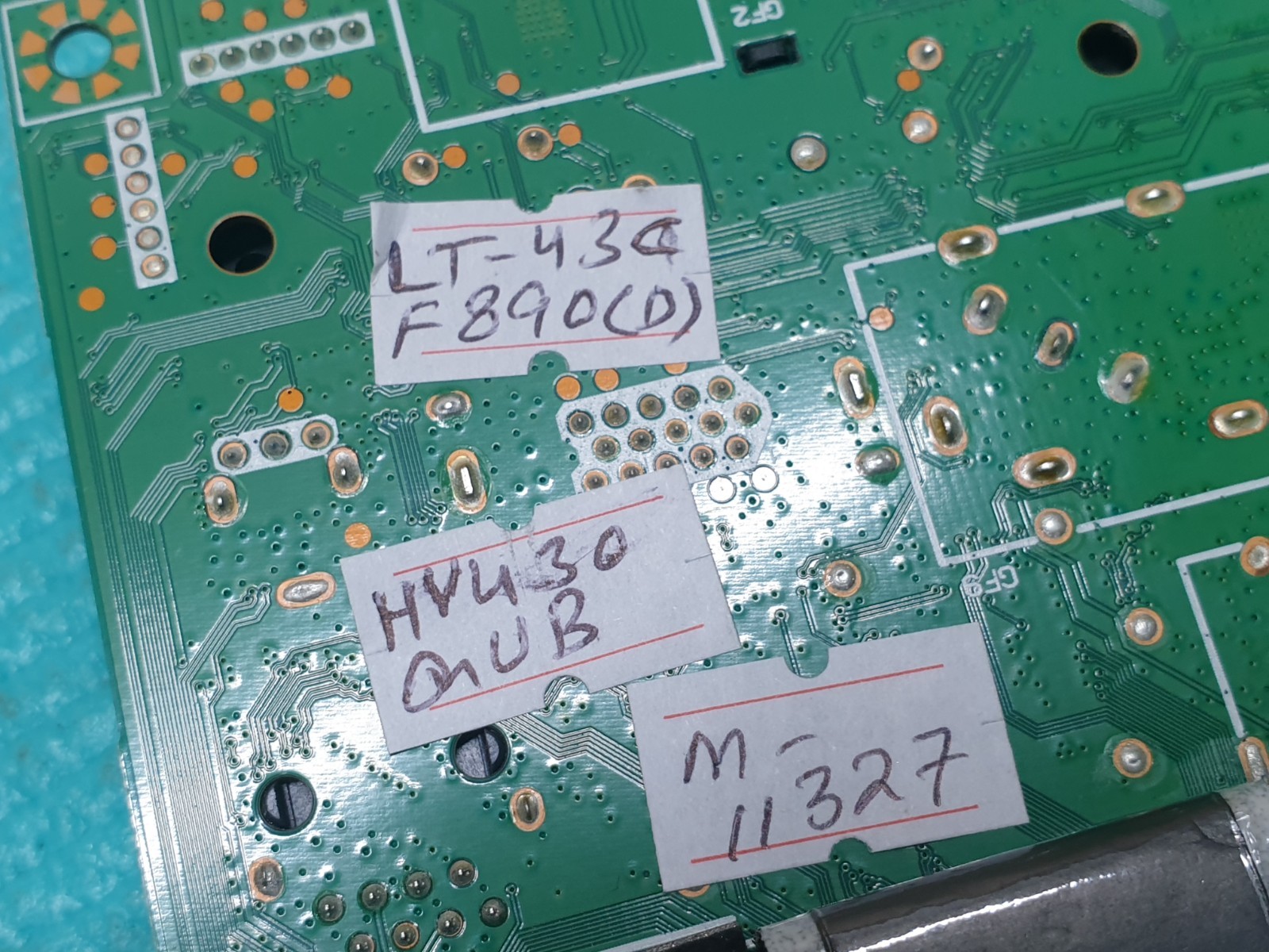 MAIN AV BOARD MB JVC LT-43C890 (D) TV VESTEL 17MB170 23729493 SCREEN:HV430QUB - Image 4