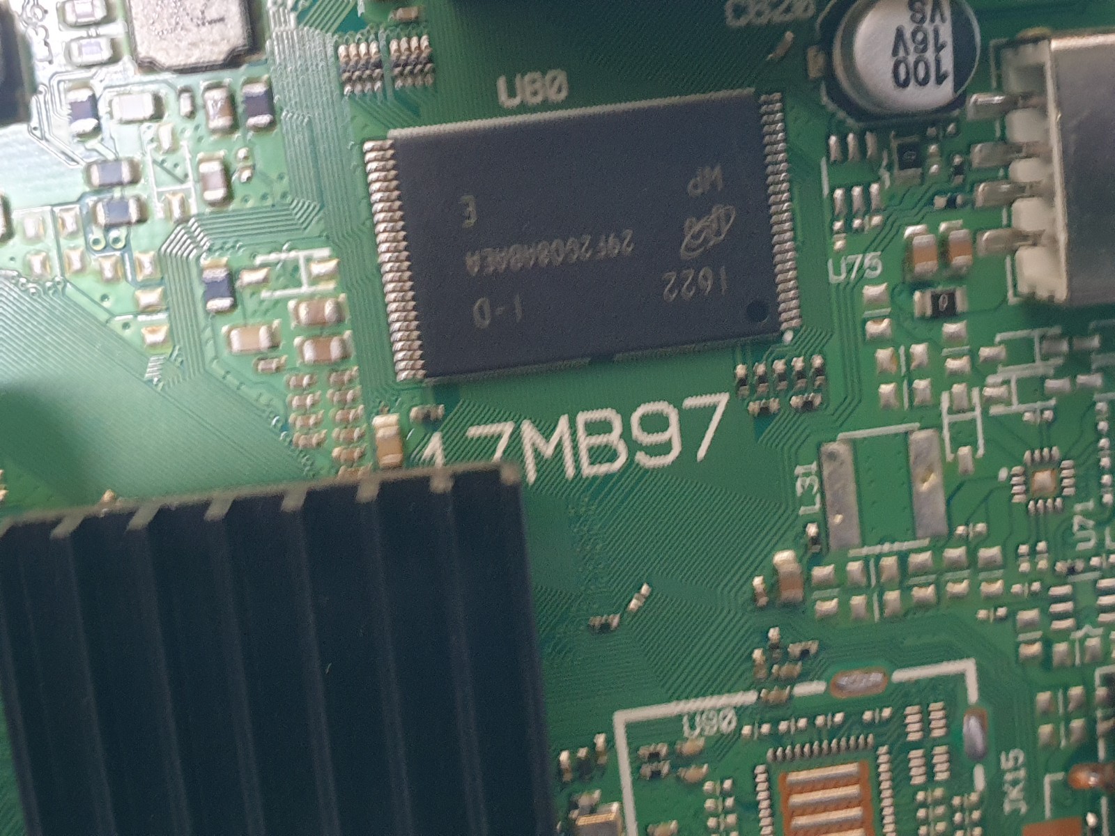 MAIN AV BOARD MB BUSH DLED40287FHD 40" LED TV 17MB97 23354962 SCREEN:LSC400HN02 - Image 2