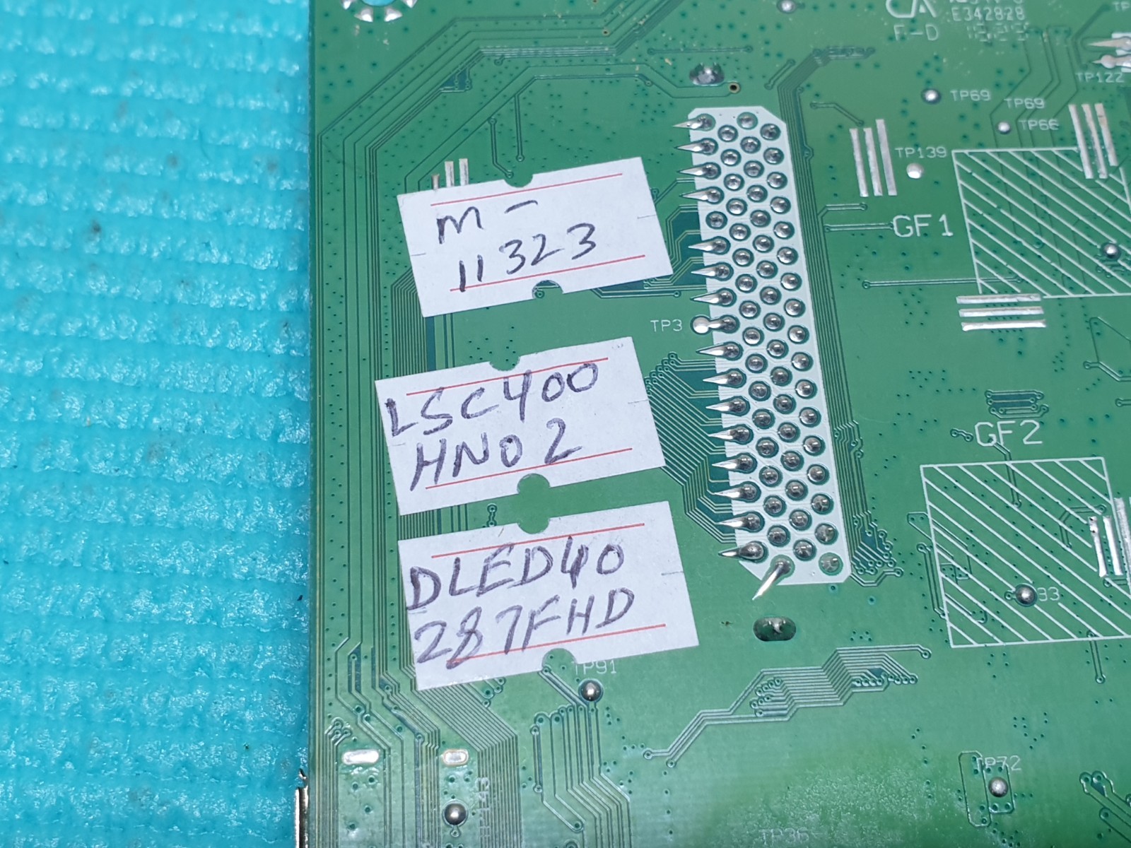 MAIN AV BOARD MB BUSH DLED40287FHD 40" LED TV 17MB97 23354962 SCREEN:LSC400HN02 - Image 4