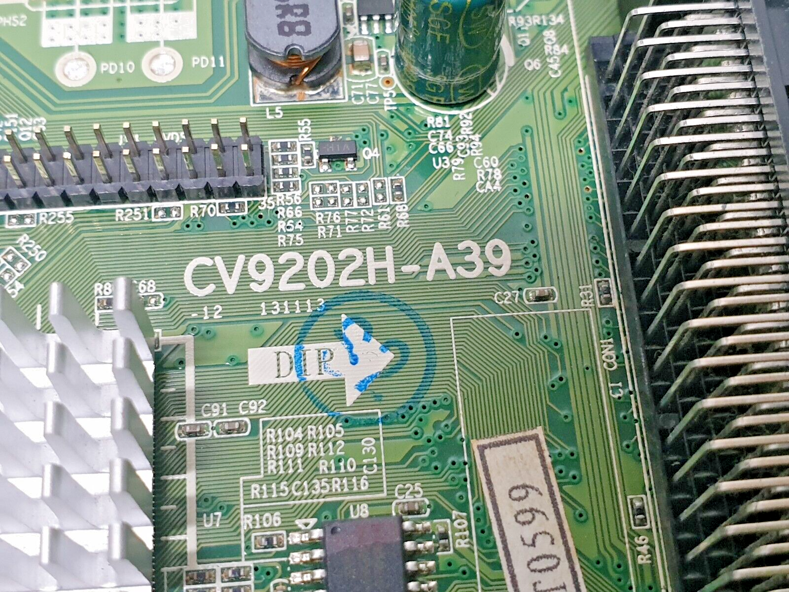 MAIN AV BOARD MB BAIRD JO32LEDB2 32" LED TV CV9202H-A39 43T0599 SCREEN:T315HW07 - Image 2