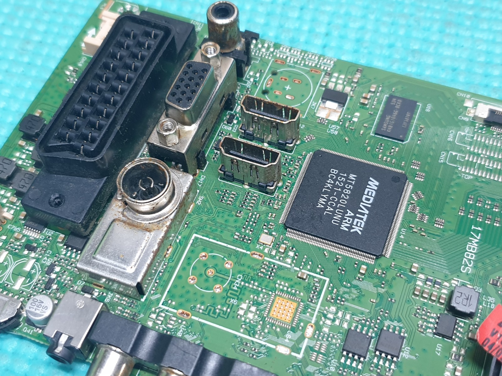 MAIN BOARD MB DIGIHOME 49278FHDDLED TV VESTEL 17MB82S 23289383 SCREEN:LC490DUY - Image 2