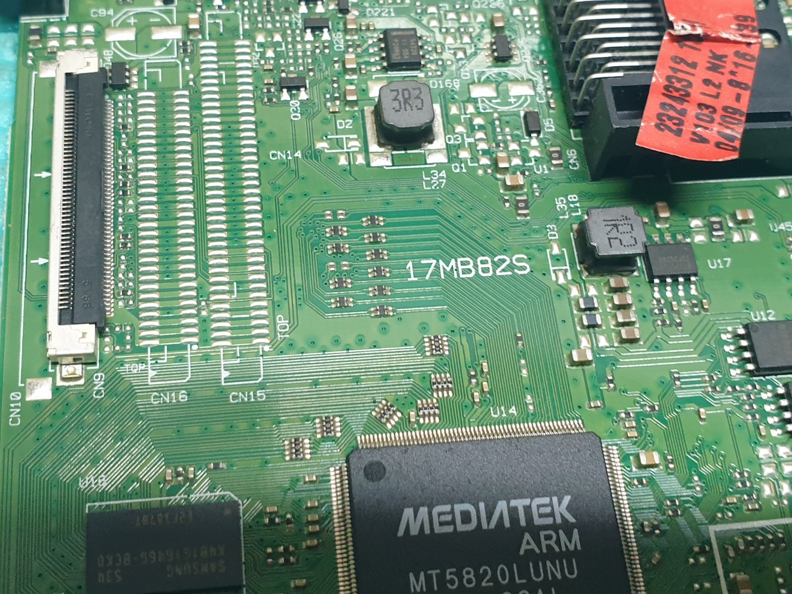 MAIN BOARD MB DIGIHOME 49278FHDDLED TV VESTEL 17MB82S 23289383 SCREEN:LC490DUY - Image 3