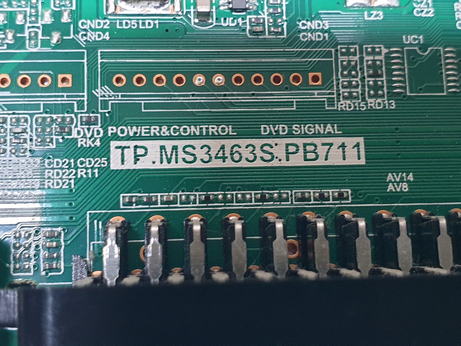 MAIN AV BOARD MB BLAUPUNKT 40/133O-WB LED TV TP.MS3463S.PB711 SCREEN:LSC400HN02 - Image 2