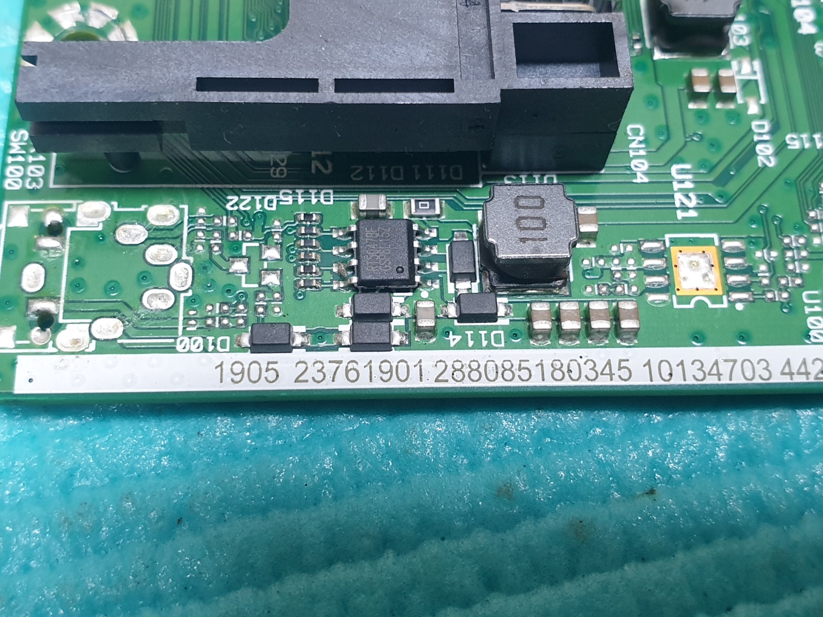 MAIN BOARD MB TOSHIBA 50UK3163DB 50" LED TV 17MB180E 23761901 SCREEN:CC500PV5D - Image 3