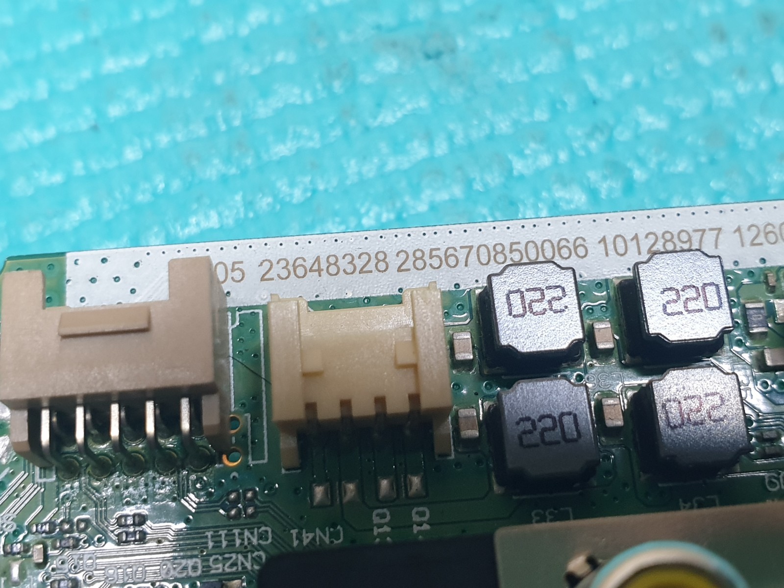 MAIN BOARD MB LOGIK L55UE20(A) LED TV VESTEL 17MB230 23648328 SCREEN:PT550GT01 - Image 3