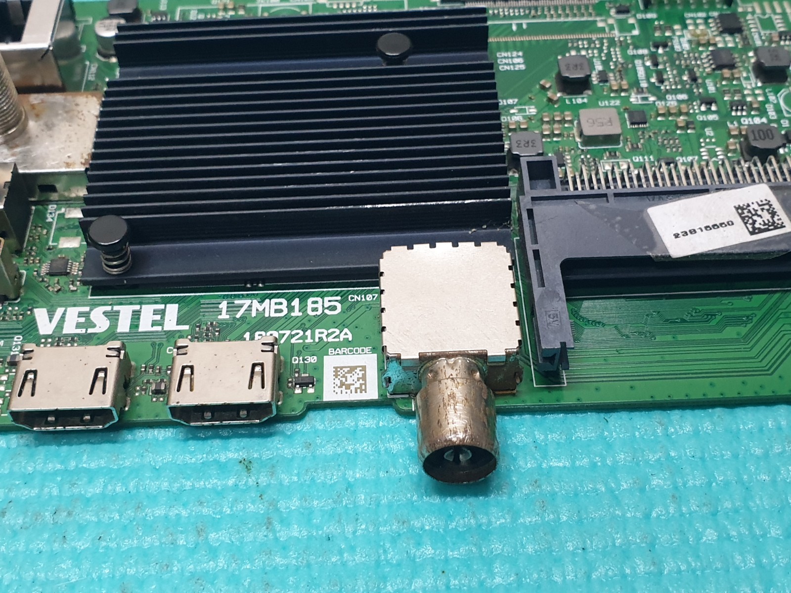 MAIN AV BOARD MB TOSHIBA 55UA3D63DB 55" LED TV 17MB185 23798043 SCREEN:HV550QUB - Image 3