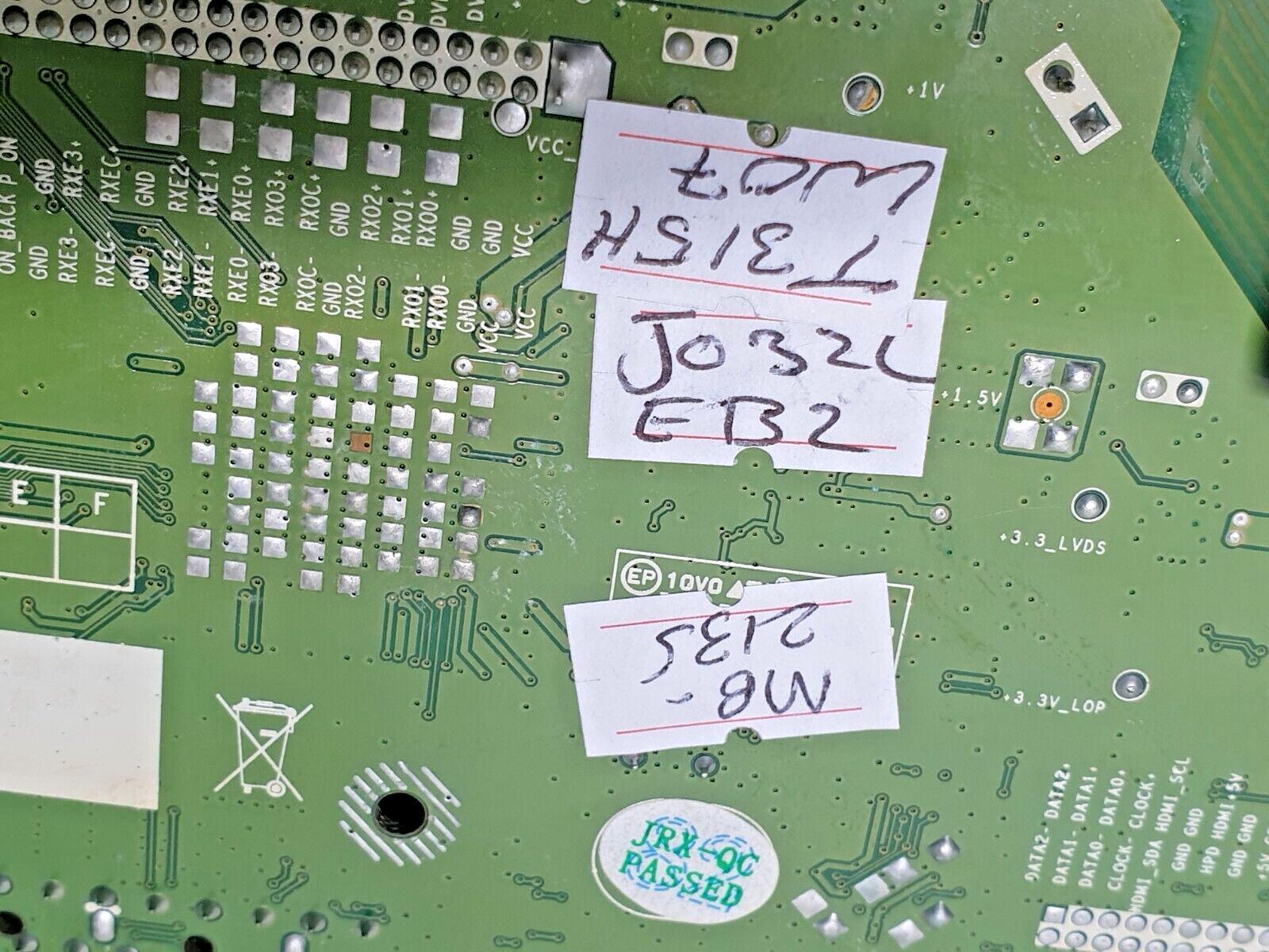 MAIN AV BOARD MB BAIRD JO32LEDB2 32" LED TV CV9202H-A39 43T0599 SCREEN:T315HW07 - Image 5