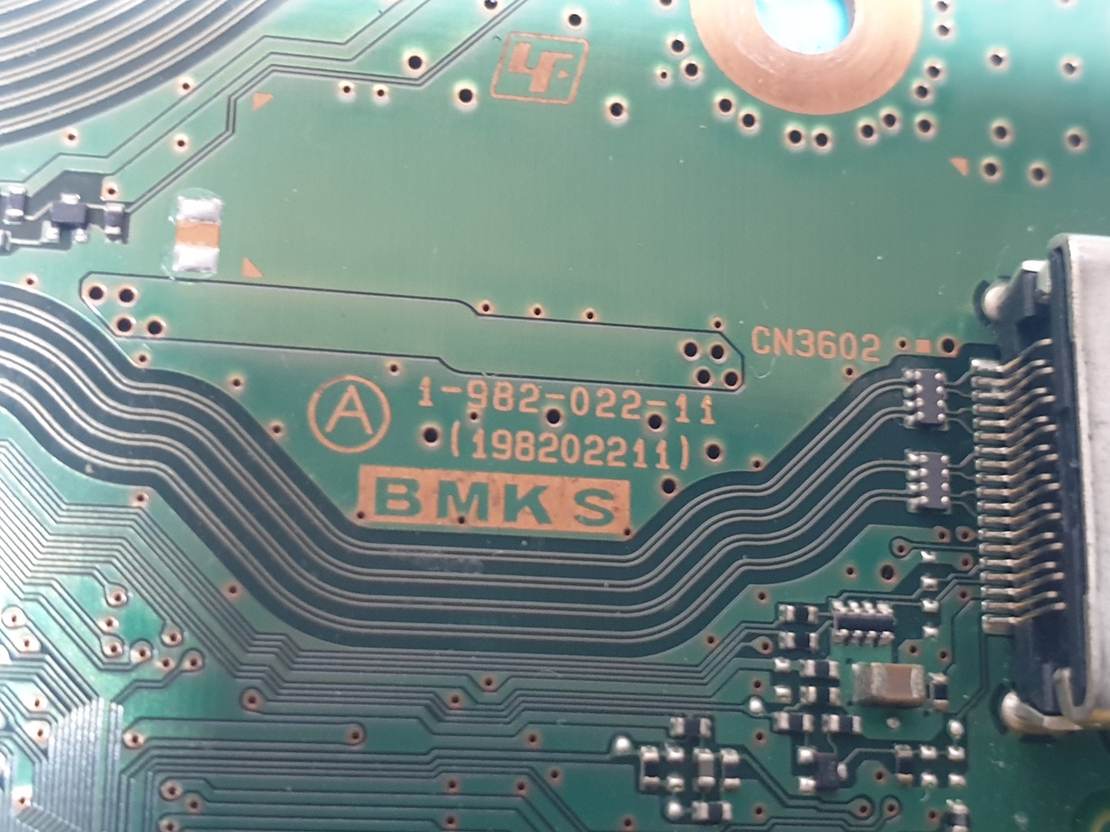 MAIN BOARD MB SONY KD-75XE8596 75" LED TV 1-982-022-11 YA03002AA SCREEN:LC750EQL - Image 2