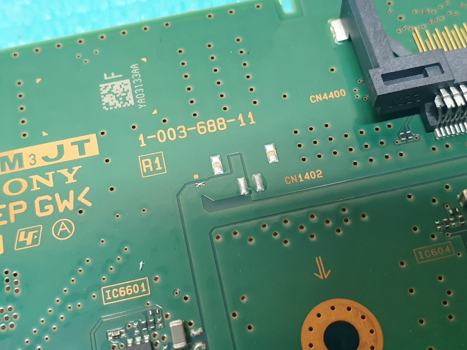 MAIN BOARD MB SONY KD-65XH9505 LCD TV 1-003-688-11 YA03133AA SCREEN:T650QVN08 - Image 2