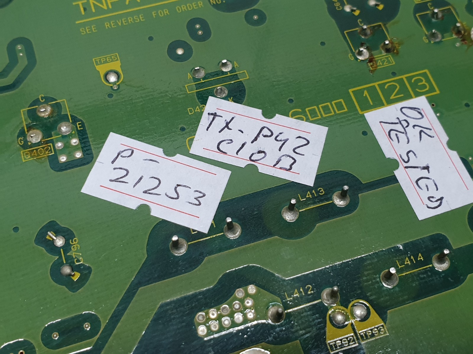 YSUS Y-MAIN BOARD PANASONIC TX-P42C10B PLASMA TV TNPA4773 AK 2 SC TXNSC11UBG42 - Image 4