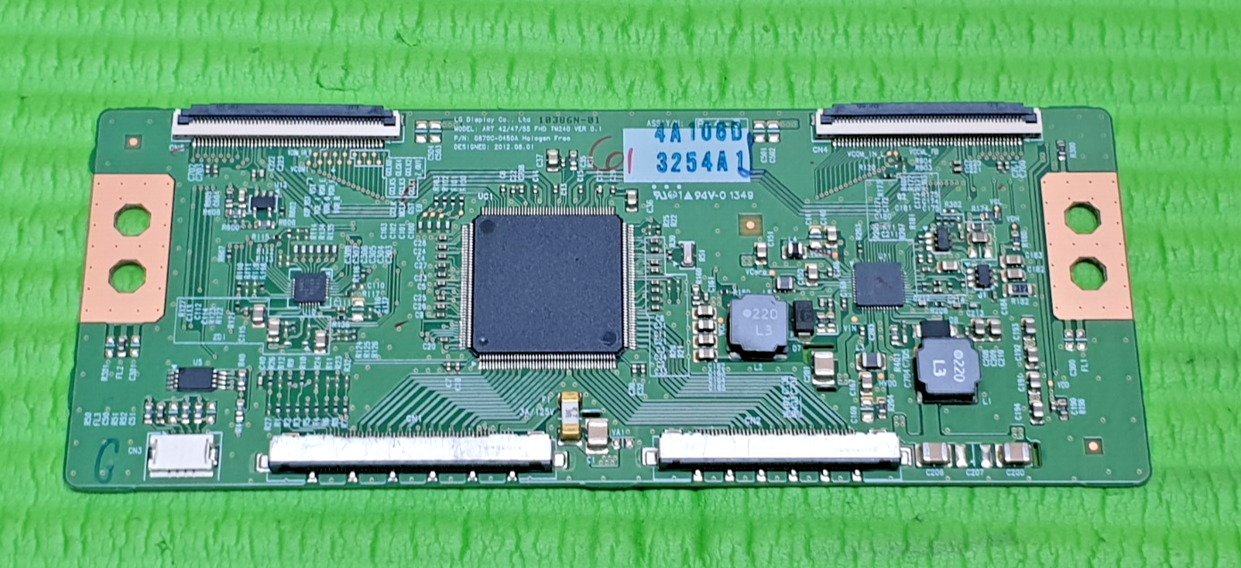 TCON LVDS BOARD FOR PANASONIC TX-L47ET60B 47" LED TV 6871L-3254A 6870C-0450A