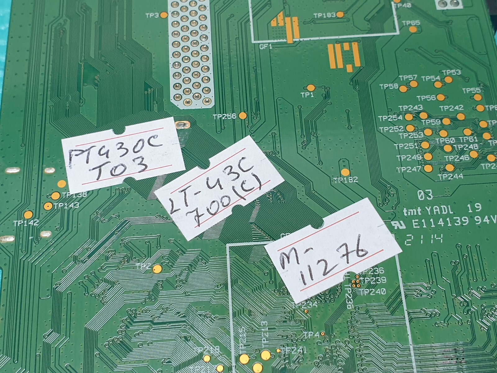 MAIN AV BOARD MB JVC LT-43C700 (C) 43" LED TV 17MB211S 23691538 SCREEN:PT430CT03 - Image 4