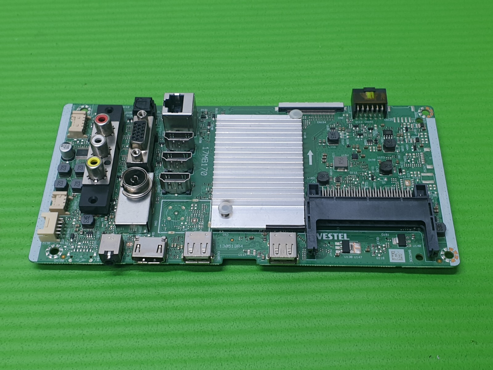 MAIN AV BOARD MB JVC LT-50CF890 LED TV VESTEL 17MB170 23649299 SCREEN:PT500GT02 - Image 2