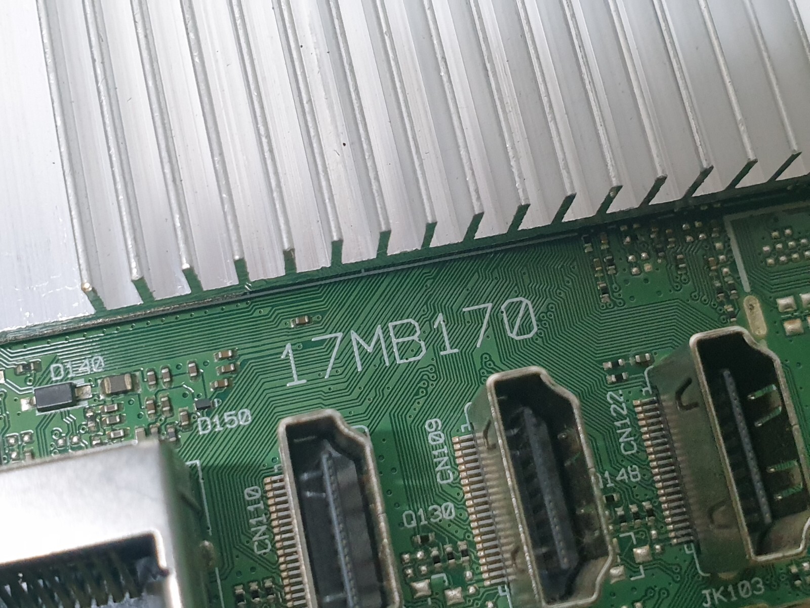 MAIN AV BOARD MB JVC LT-50CF890 LED TV VESTEL 17MB170 23649299 SCREEN:PT500GT02 - Image 3