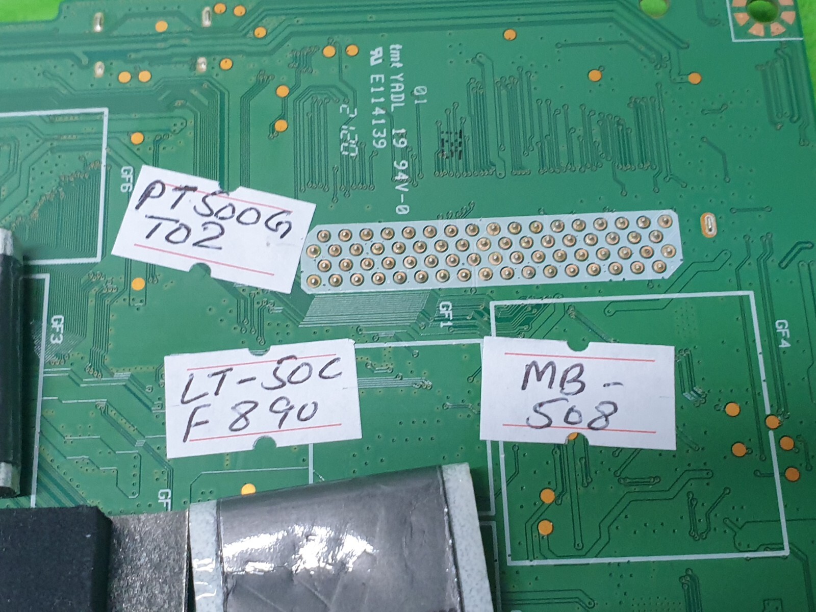 MAIN AV BOARD MB JVC LT-50CF890 LED TV VESTEL 17MB170 23649299 SCREEN:PT500GT02 - Image 5