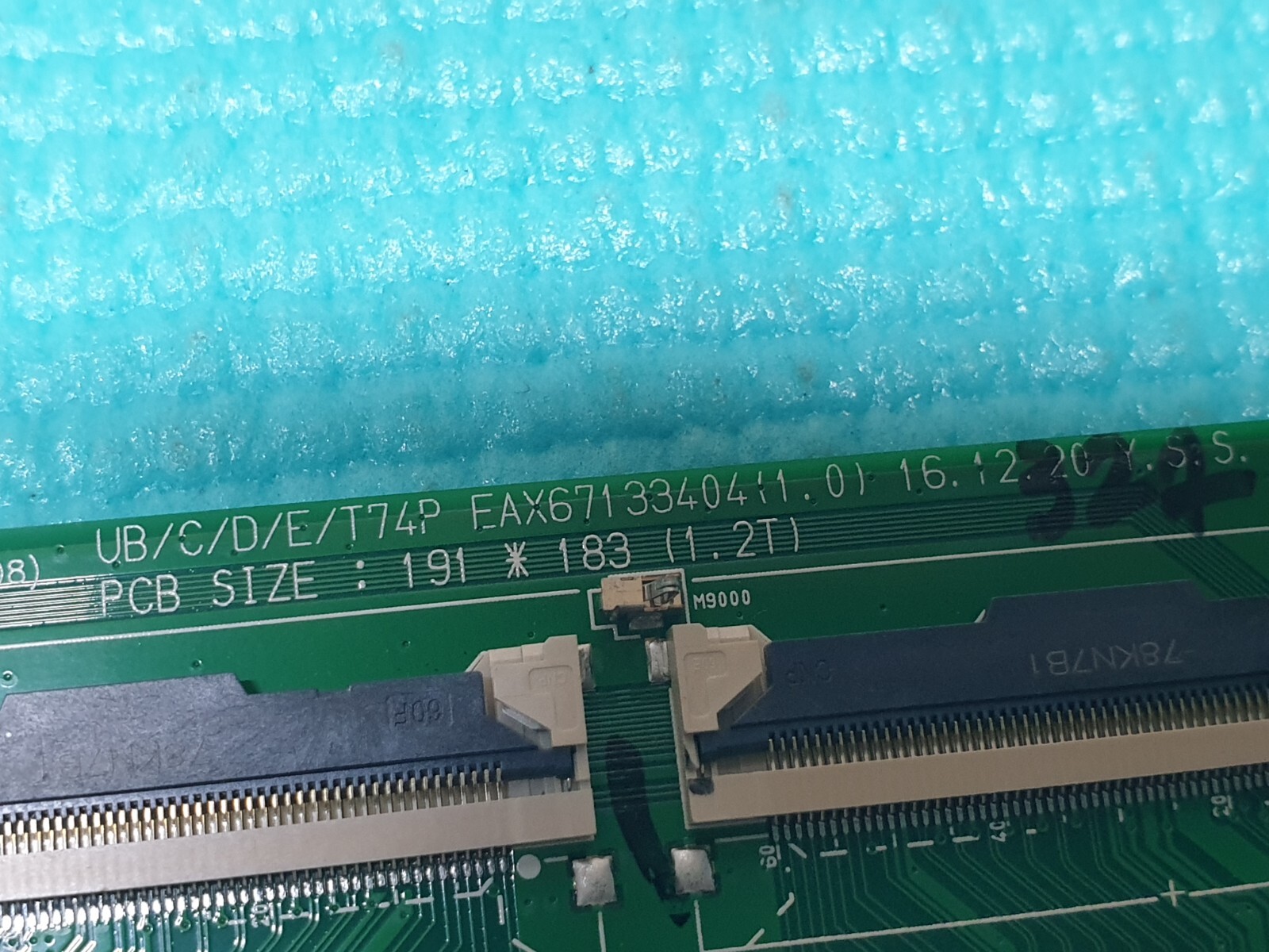 MAIN BOARD MB LG 43UJ630V TV EAX67133404(1.0) EBT64562102 SCREEN:HC430DGG-SLTL5 - Image 5