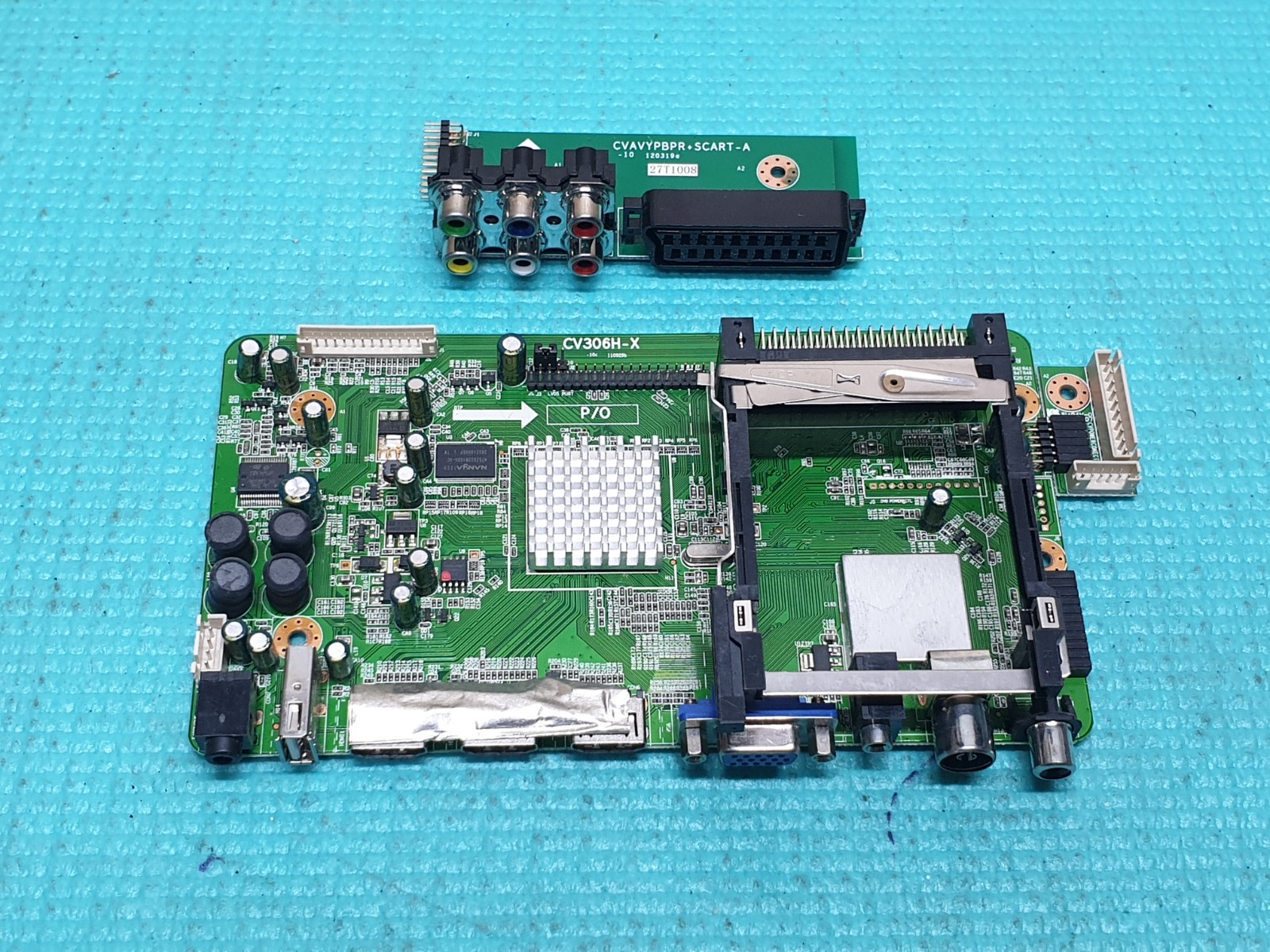 MAIN AV BOARD MB TECHNIKA LCD 46-270 46/57G 46" TV CV306H-X SCREEN:LTA460HM03