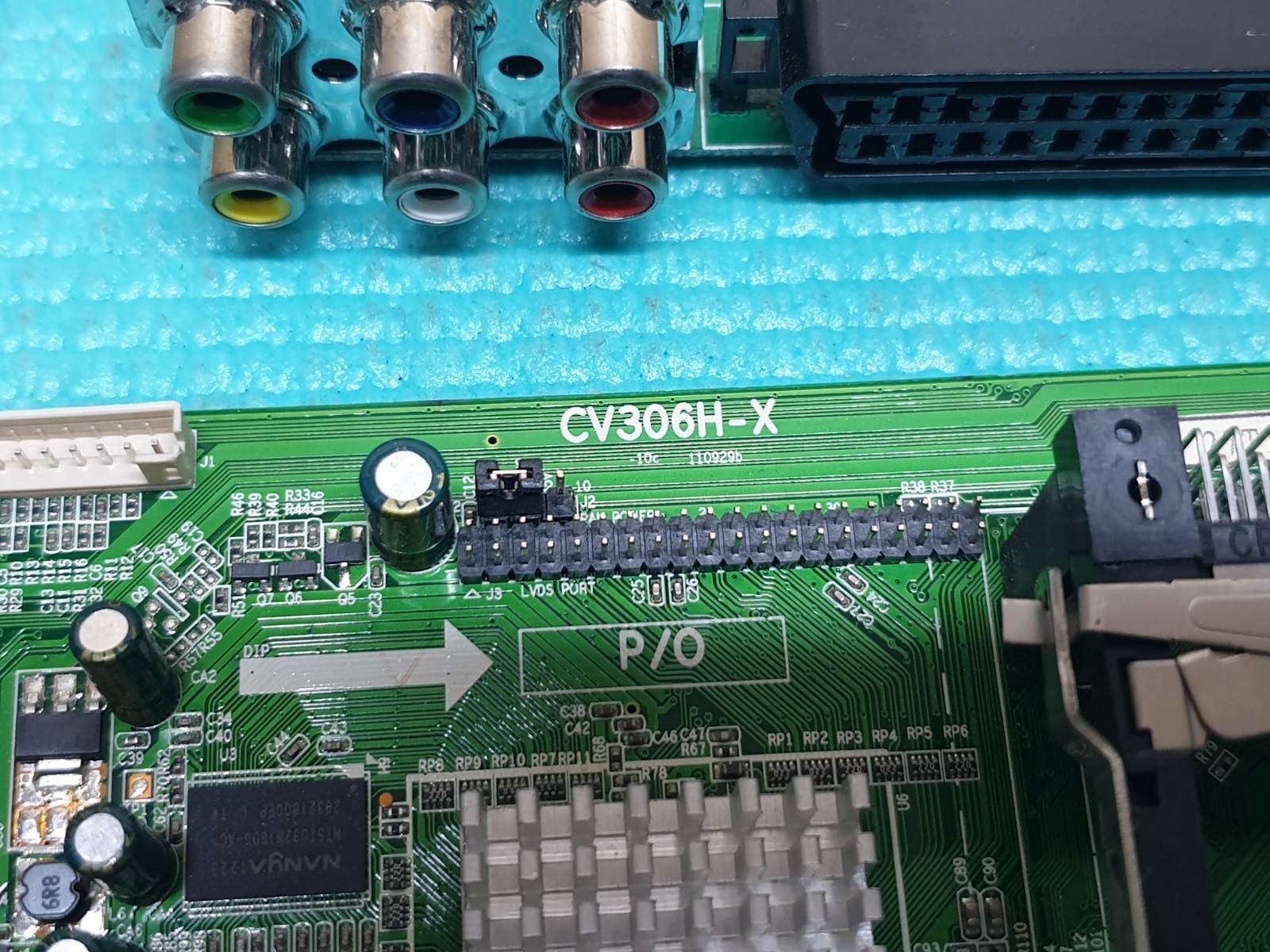 MAIN AV BOARD MB TECHNIKA LCD 46-270 46/57G 46" TV CV306H-X SCREEN:LTA460HM03 - Image 2