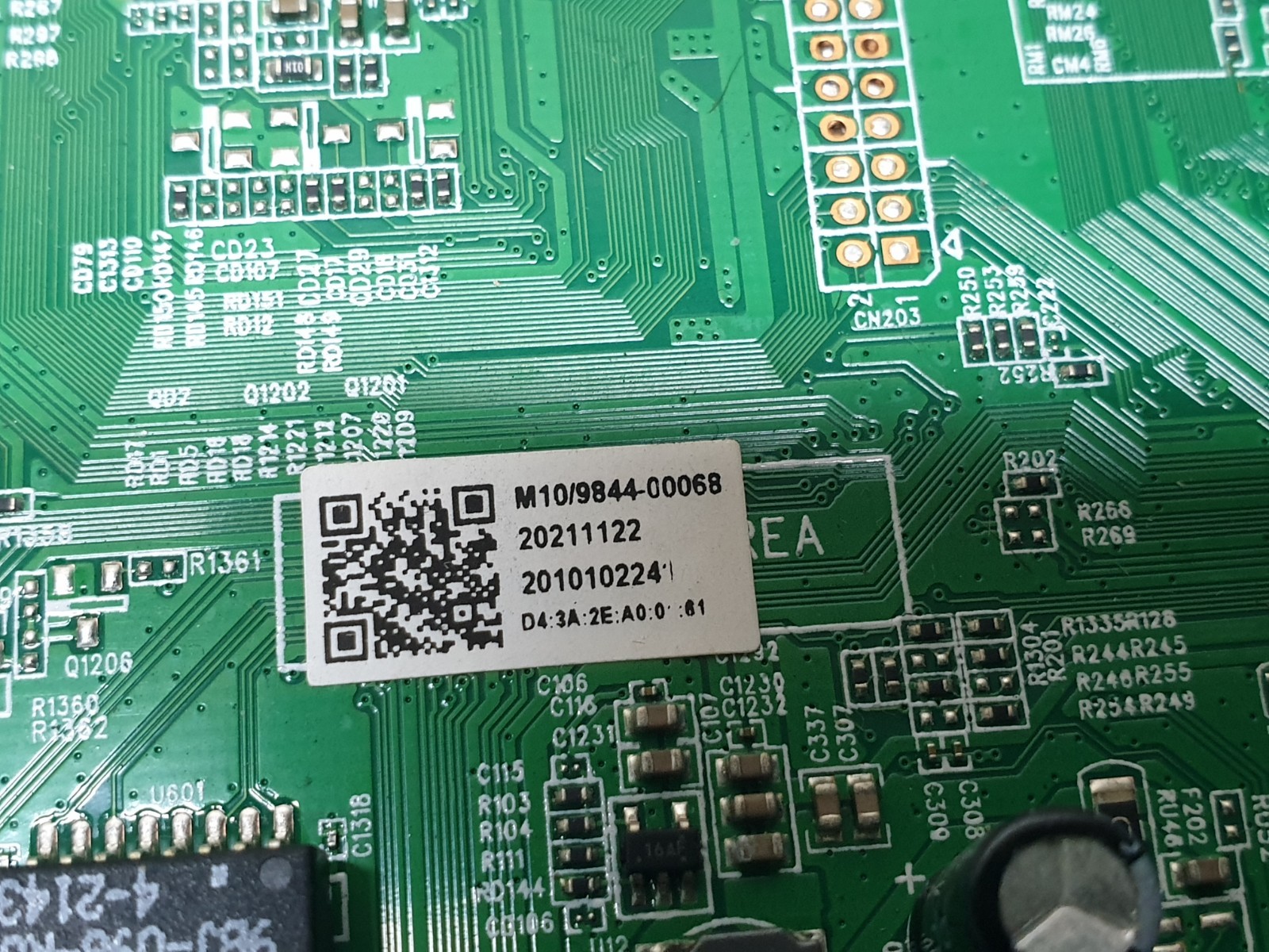 MAIN AV BOARD MB JVC LT-43CA890B 43" LED TV MS68860-ZC01-01 SCREEN:V430DJ1 - Image 4