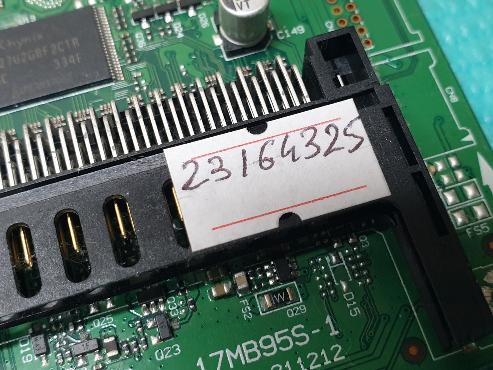 MAIN AV BOARD MB BUSH LED40127FHDCNTD TV 17MB95S-1 23164325 SCREEN:LSC400HM08 - Image 3