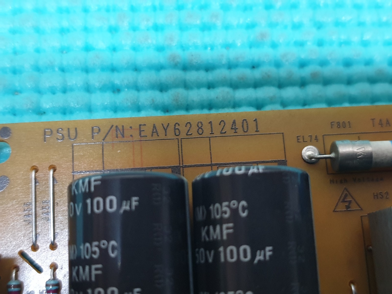 POWER SUPPLY BOARD PSU LG 42PA450B PLASMA TV EAX64932801/5 EAY62812401 REV1.1 - Image 3