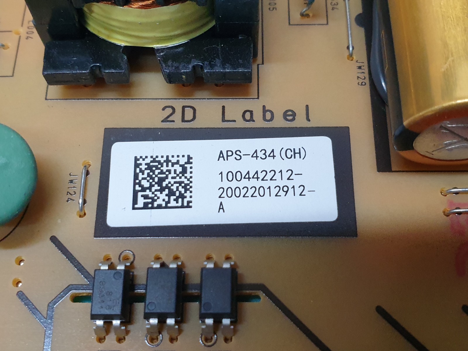 POWER BOARD PSU FOR SONY KD-55XH8096 KD-55X75WL LED TV APS-434(CH) 1-004-422-12 - Image 3