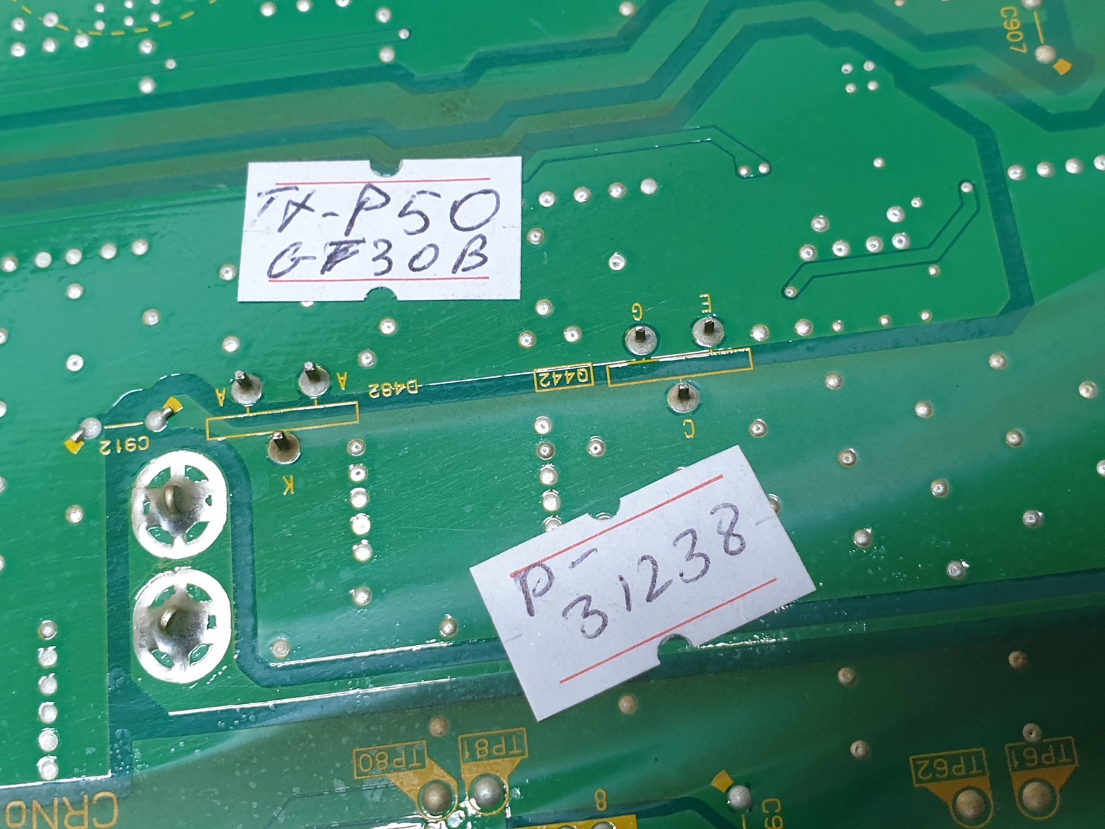 YSUS Y-MAIN BOARD PANASONIC TX-P50GT30B PLASMA TV TNPA5351 AB 2 SC EZ5351AB117 - Image 4