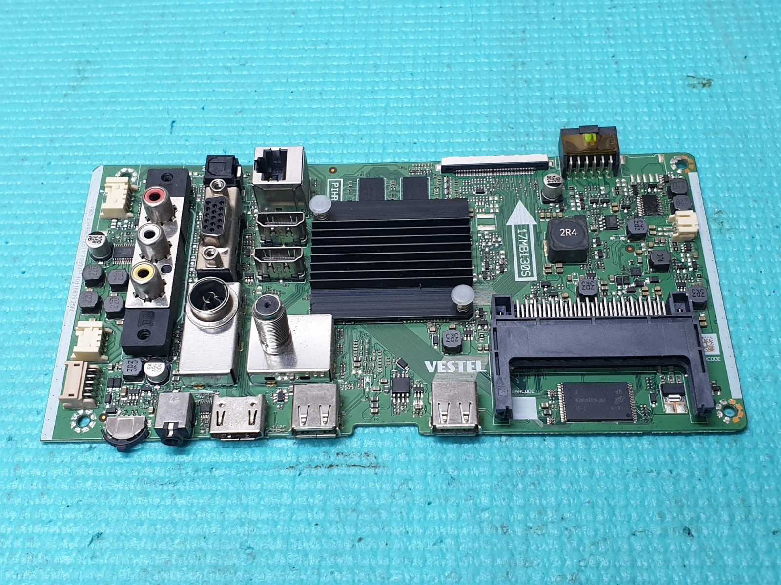 MAIN AV BOARD MB TOSHIBA 55T6863DB 55" LED TV 17MB130S 23495635 SCREEN:LC550EQY