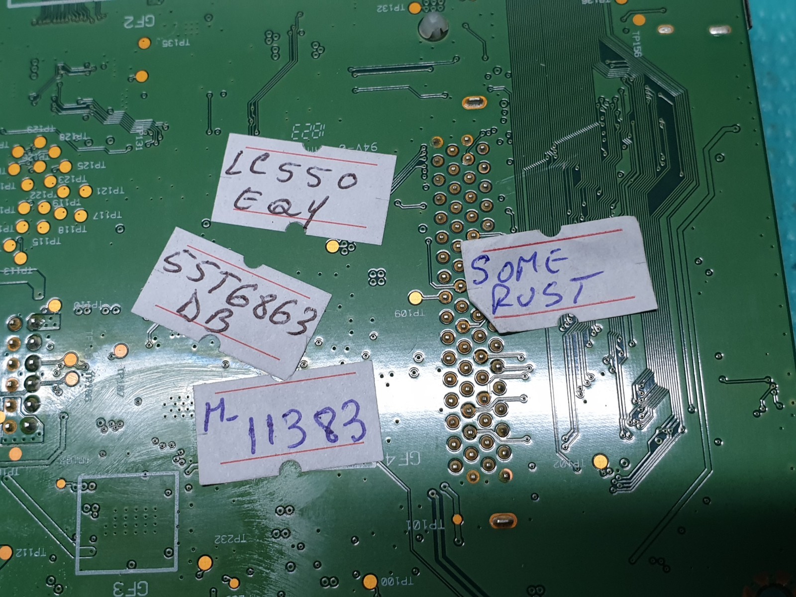 MAIN AV BOARD MB TOSHIBA 55T6863DB 55" LED TV 17MB130S 23495635 SCREEN:LC550EQY - Image 5