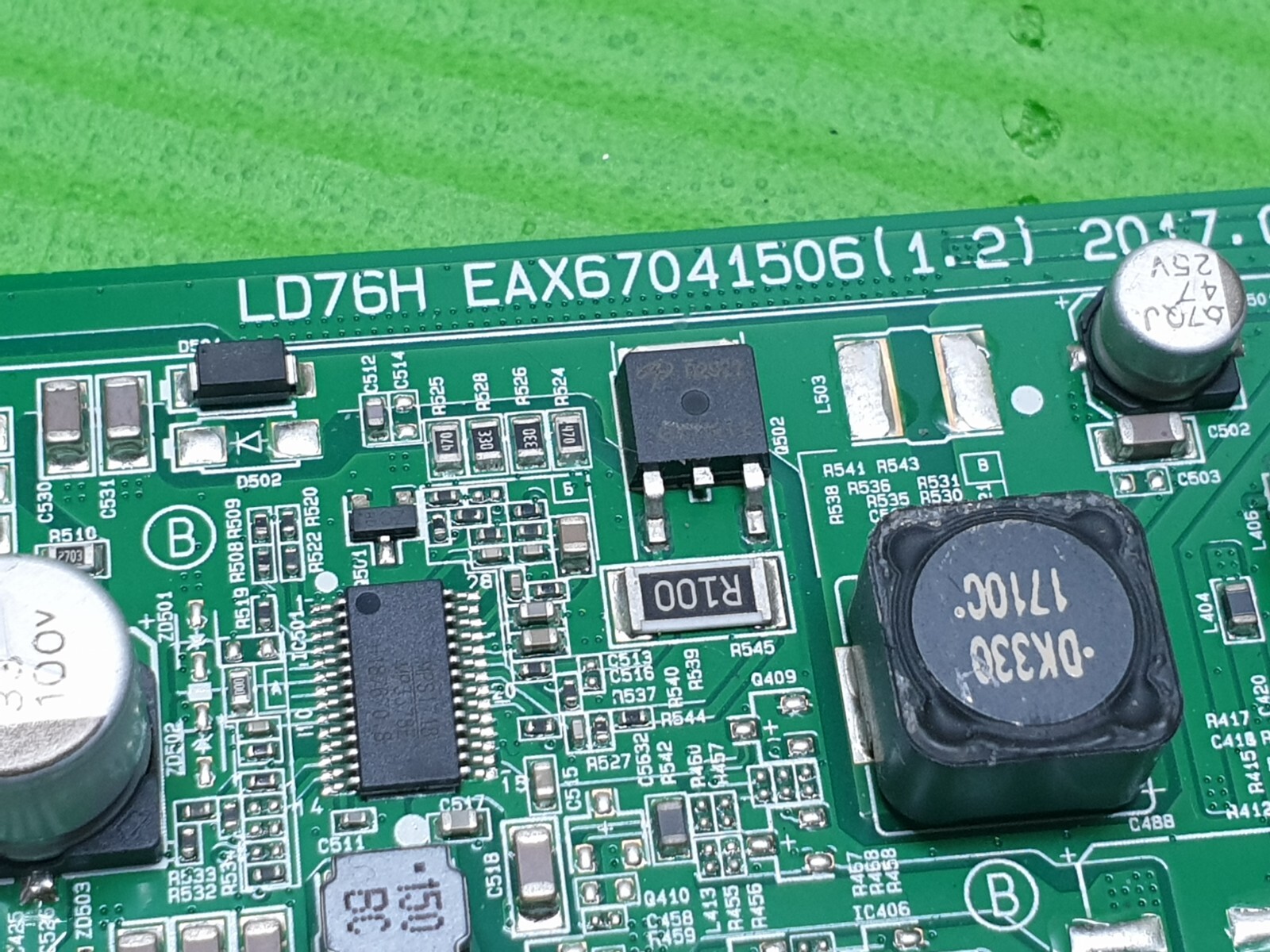 MAIN AV BOARD MB LG 43LJ515V LED TV EAX67041506(1.2) EBT64424121 SCREEN:LC430DUY - Image 4
