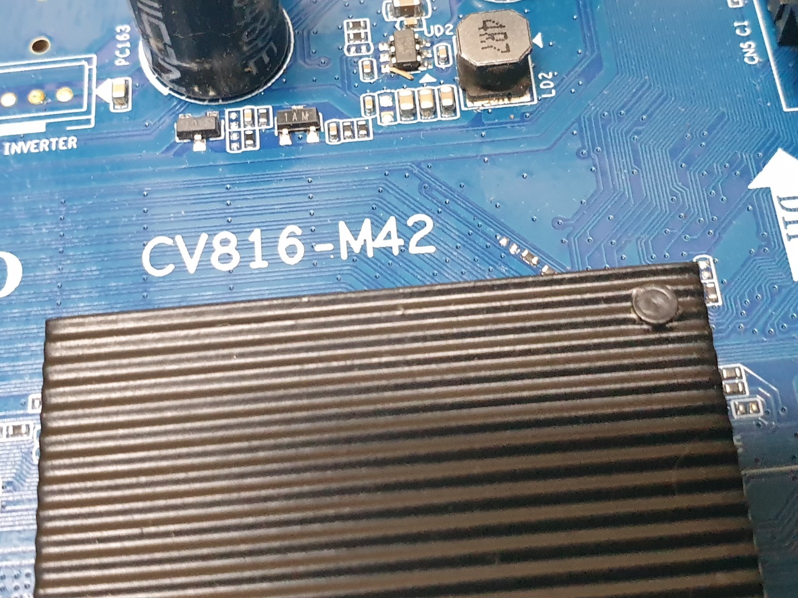 MAIN AV BOARD MB ROKU 43GD2225K LED TV CV816-M42 260104039830 SCREEN:PT430CT05 - Image 2