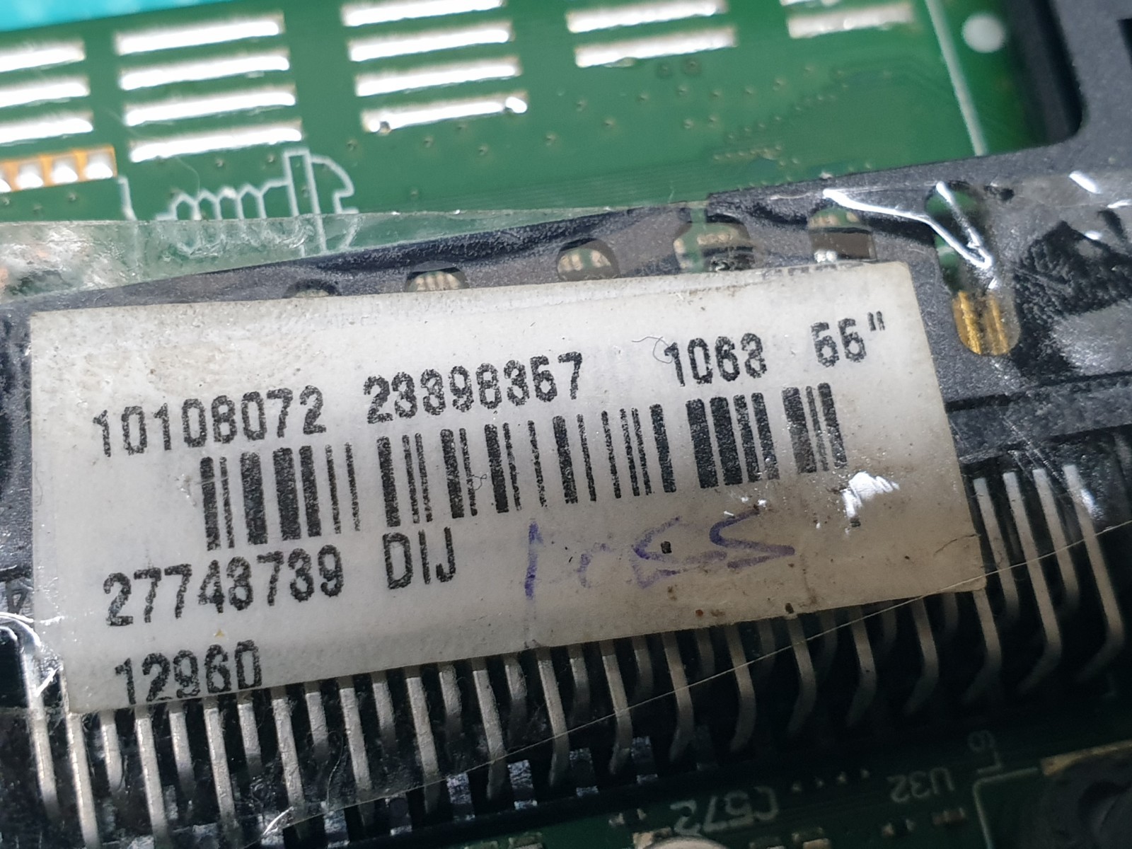 MAIN AV BOARD MB POLAROID P55UP0177A TV VESTEL 17MB120 23398357 SCREEN:LC550EQY - Image 3