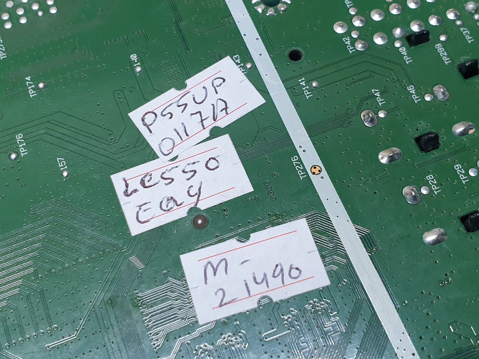 MAIN AV BOARD MB POLAROID P55UP0177A TV VESTEL 17MB120 23398357 SCREEN:LC550EQY - Image 4