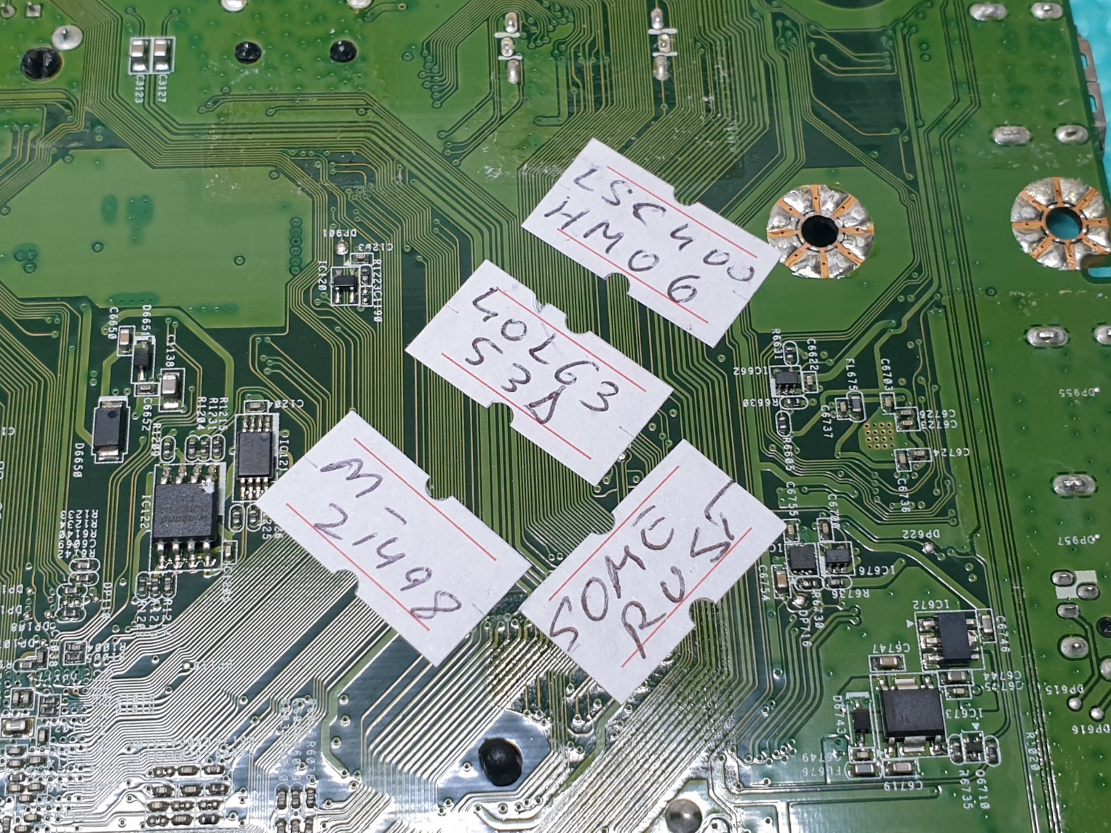 MAIN AV BOARD MB TOSHIBA 40L6353D TV 60EB40M1EB01P 32L4353D_G SCREEN:LSC400HM06 - Image 6