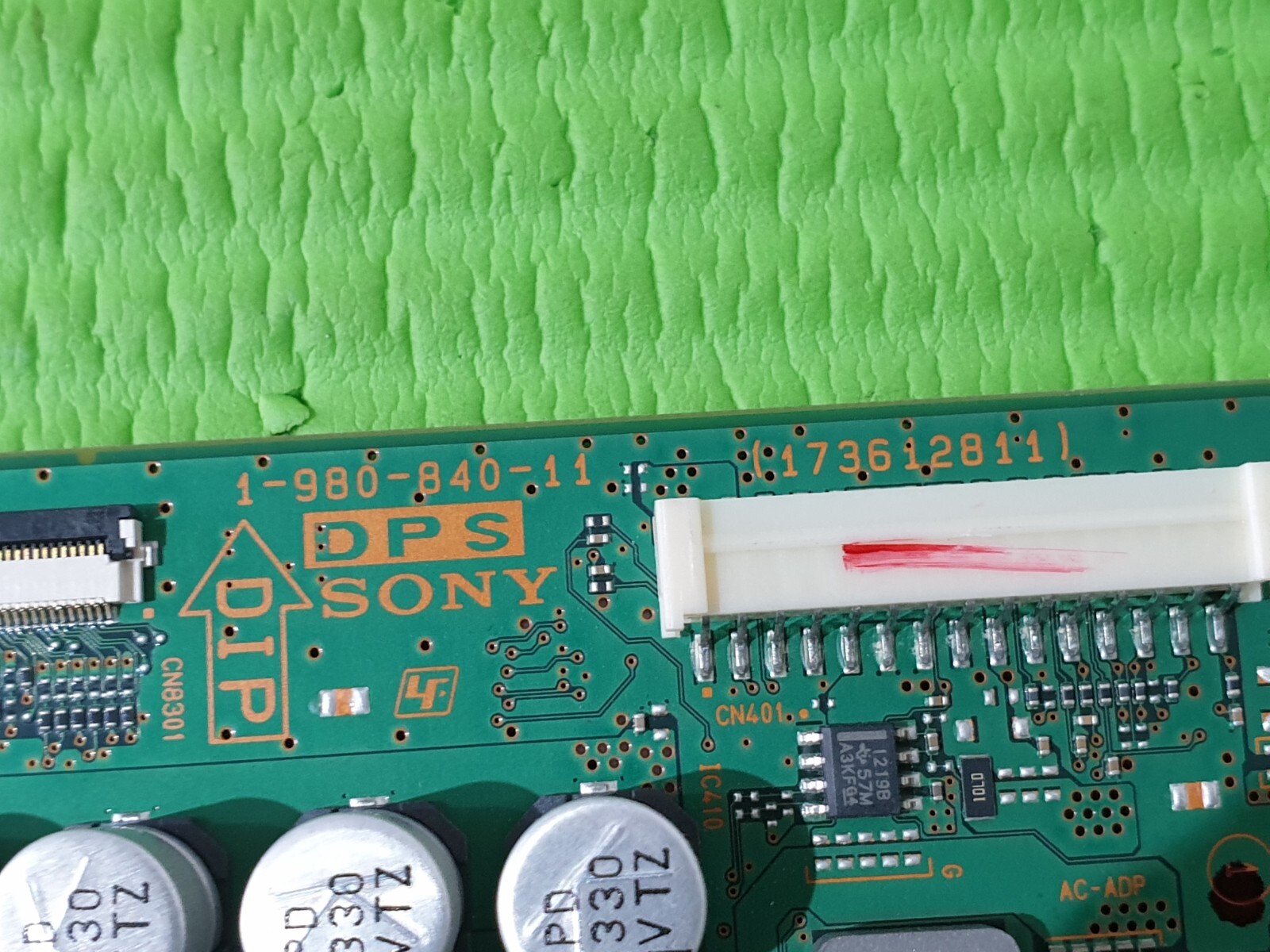 DPS DRIVER CONNECTOR BOARD SONY KD-55XD9305 55" LED TV 1-980-840-11 Y200B620A - Image 4