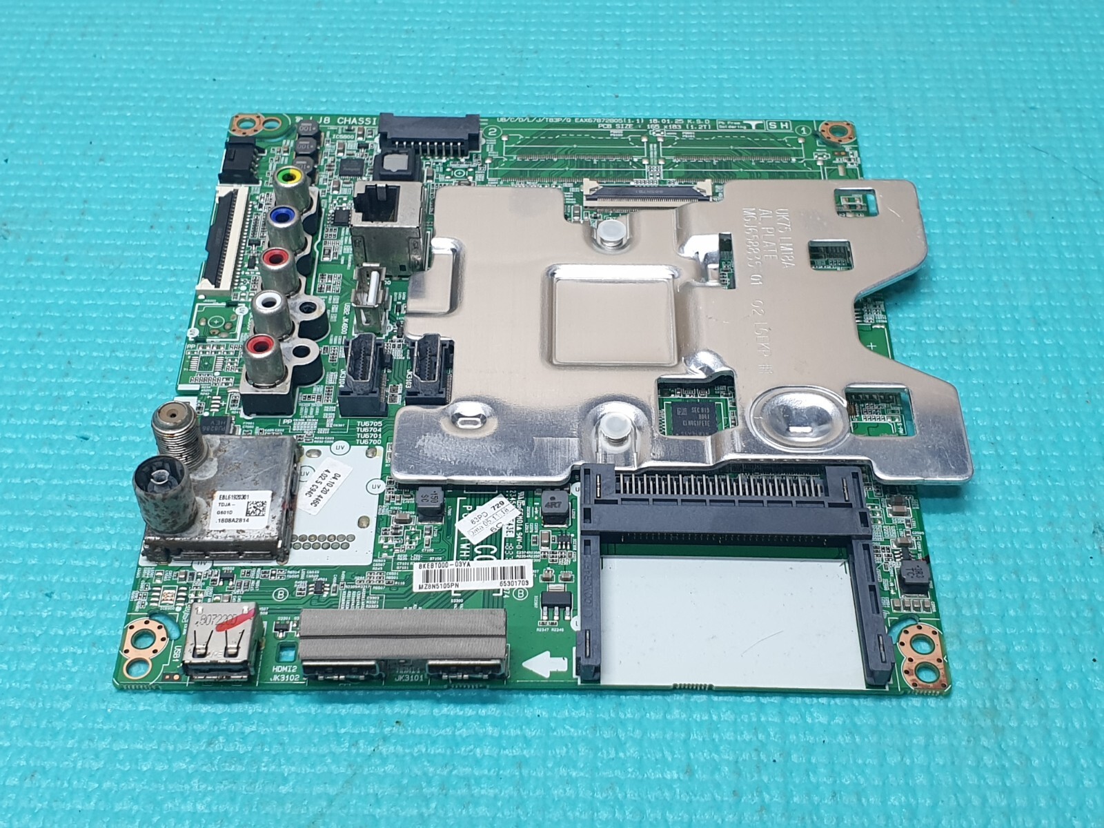 MAIN BOARD MB LG 70UK6500PLB TV EAX67872805 (1.1) EBT65301703 SCREEN:JE695R3HC67
