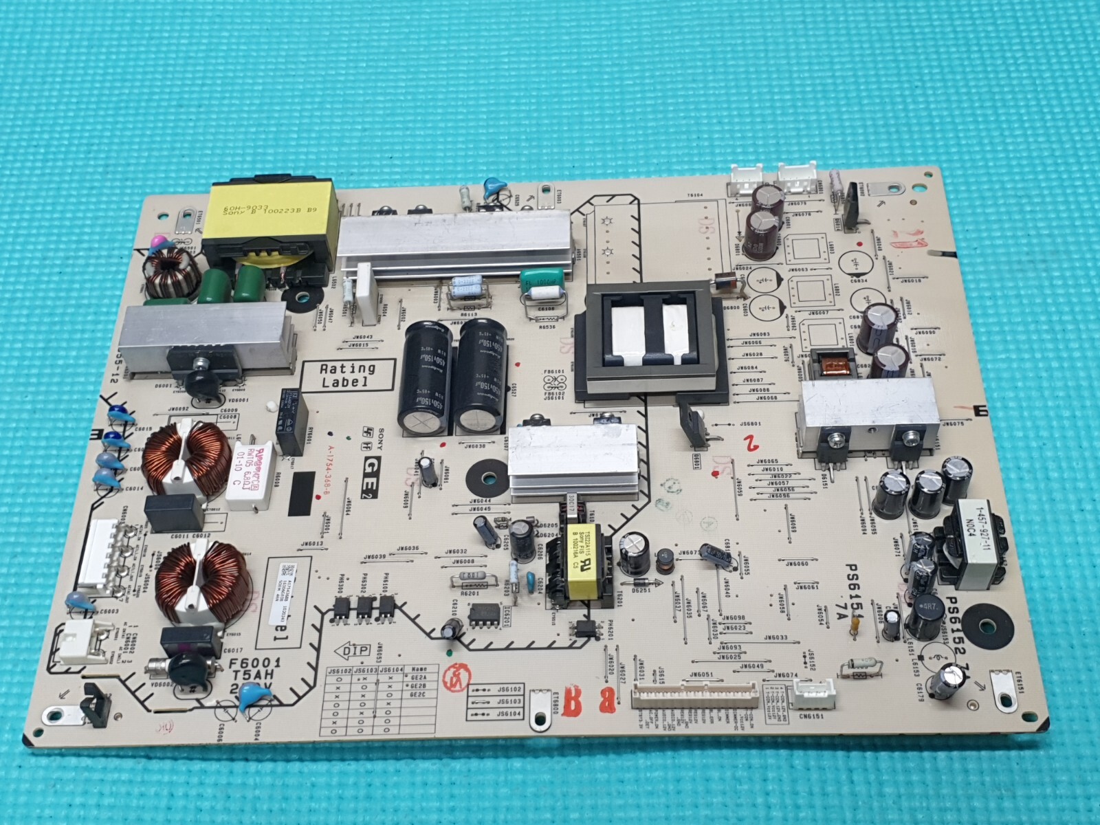 POWER SUPPLY BOARD PSU FOR SONY KDL-46EX700 TV 1-881-955-12 188195512 A1754368B