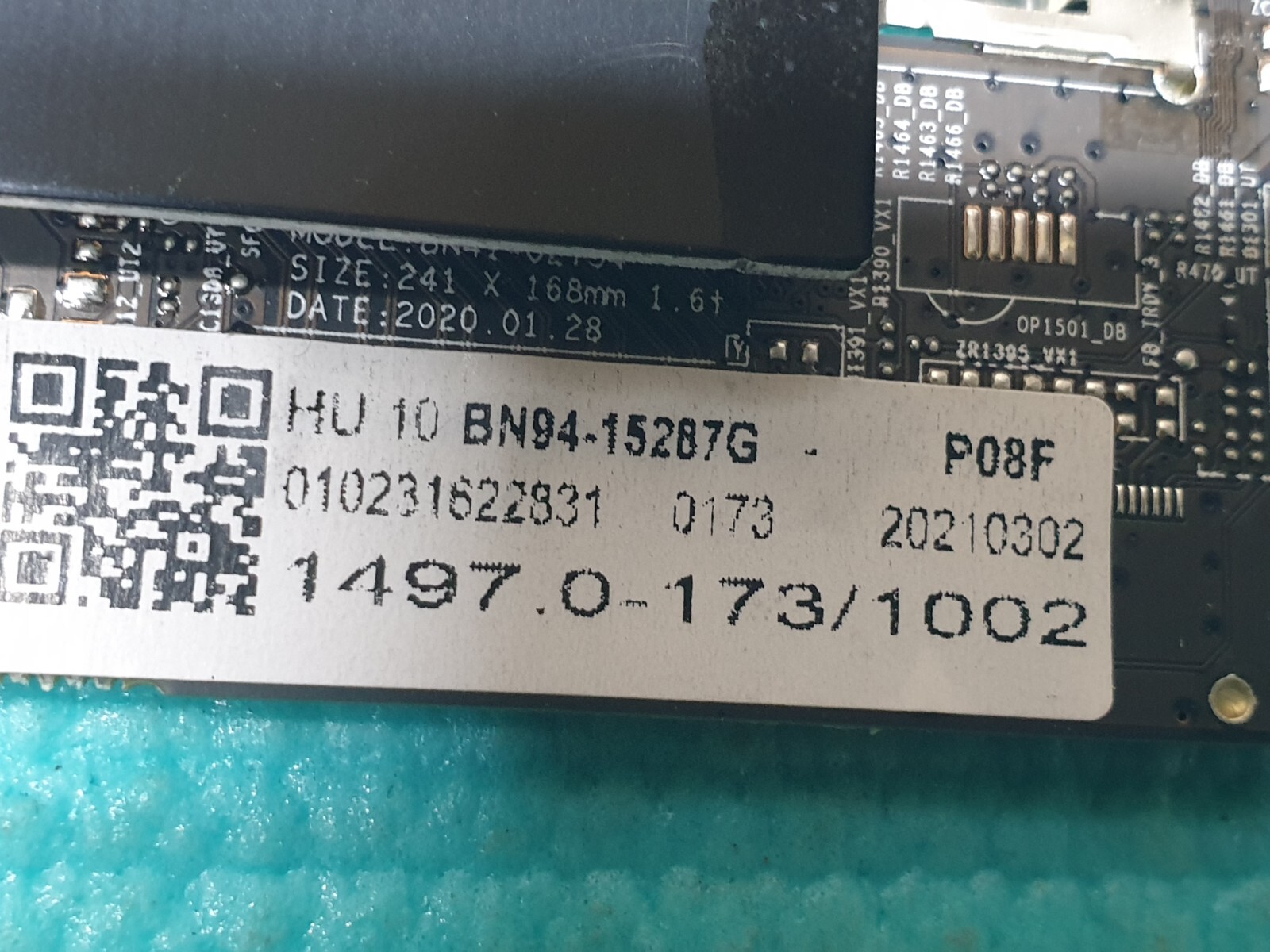 MAIN AV BOARD MB SAMSUNG QE65Q95TAT TV BN41-02754B BN94-15287G SCREEN:LSF650FF14 - Image 4