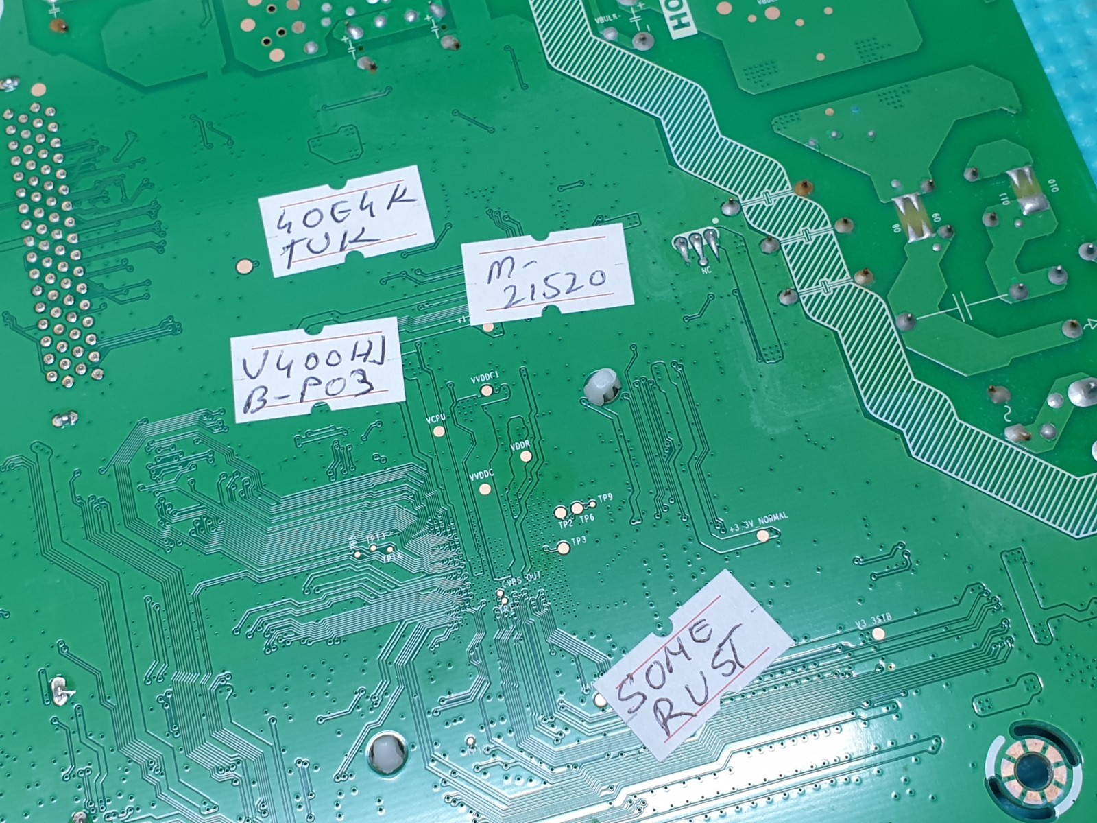 MAIN AV BOARD MB HISENSE 40E4KTUK LED TV RSAG7.820.13342/ROH SCREEN:V400HJB-P03 - Image 5