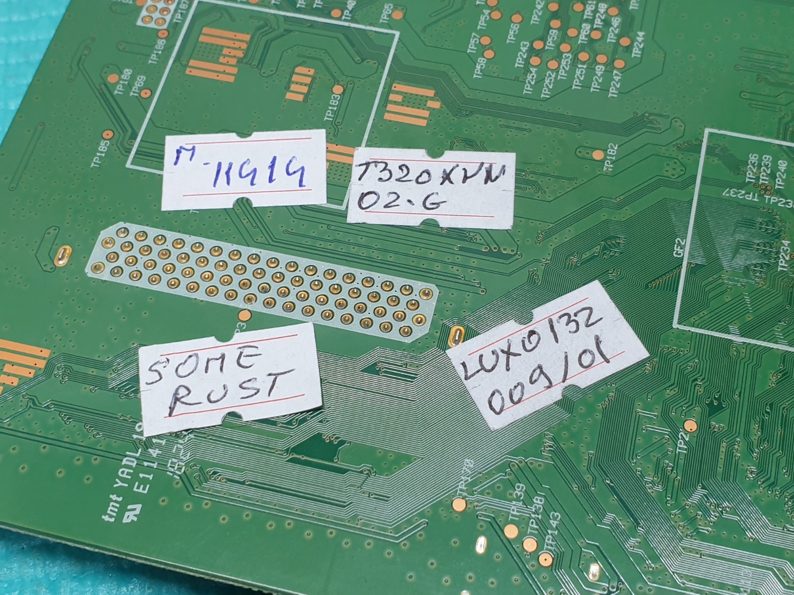 MAIN AV BOARD MB LUXOR LUX0132009/01 LED TV 17MB211S 23512467 SCREEN:T320XVN02.G - Image 5