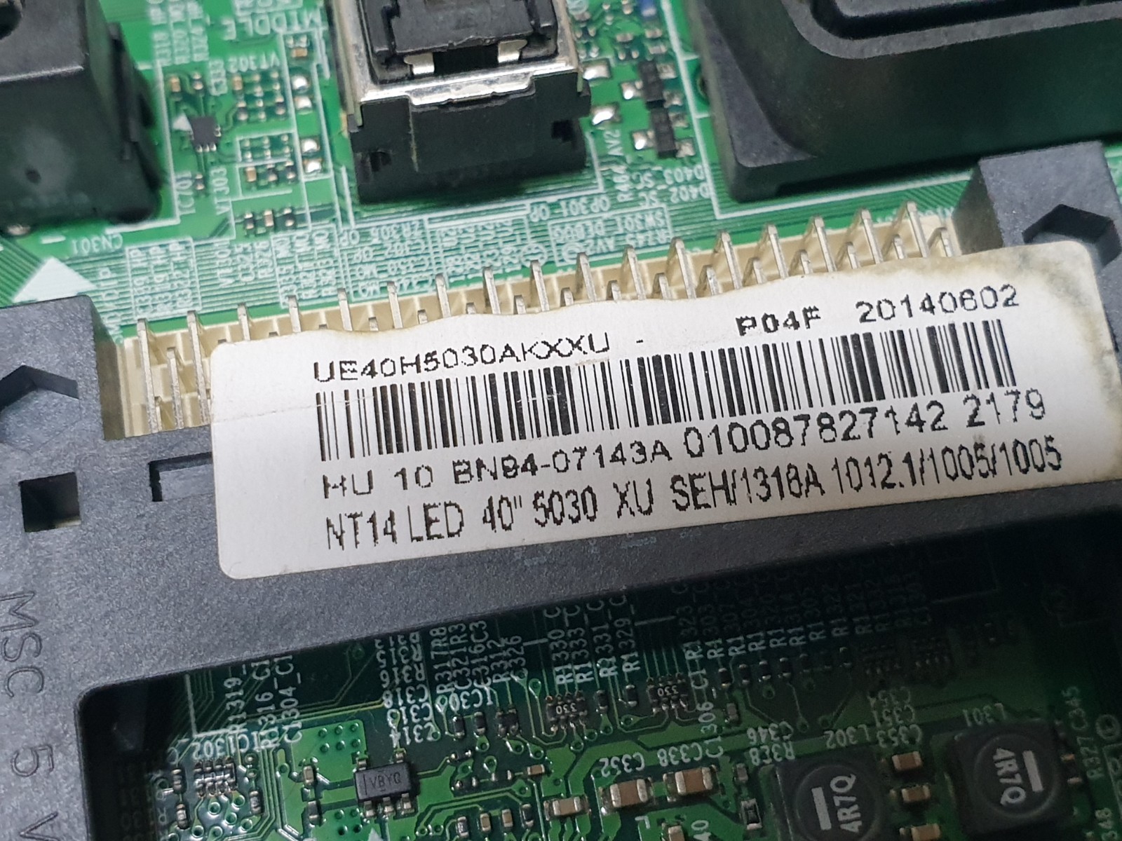 MAIN AV BOARD MB SAMSUNG UE40H5030AK TV BN41-02098 BN94-07143A SCREEN:LSF400HM03 - Image 3