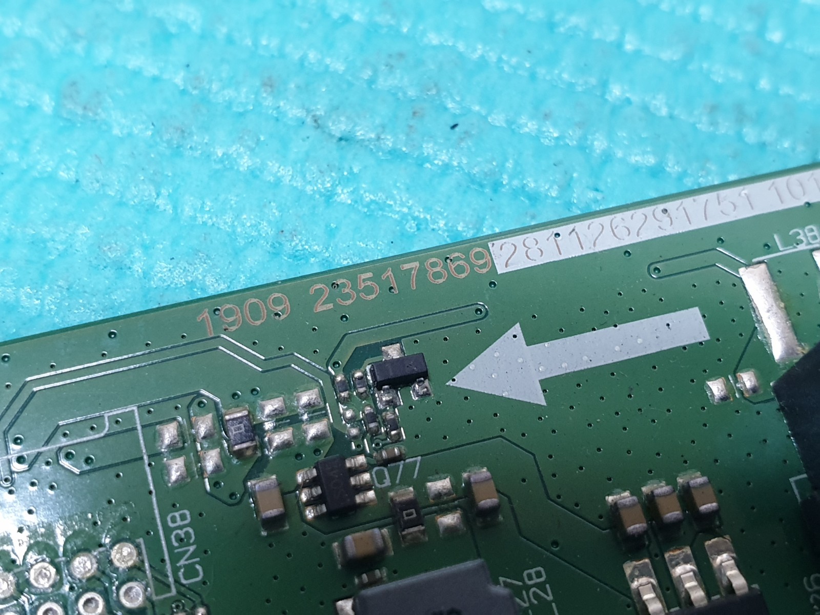 MAIN AV BOARD MB POLAROID P32FP0118A 32" TV 17MB211S 23517869 SCREEN:T320HVN05 - Image 3