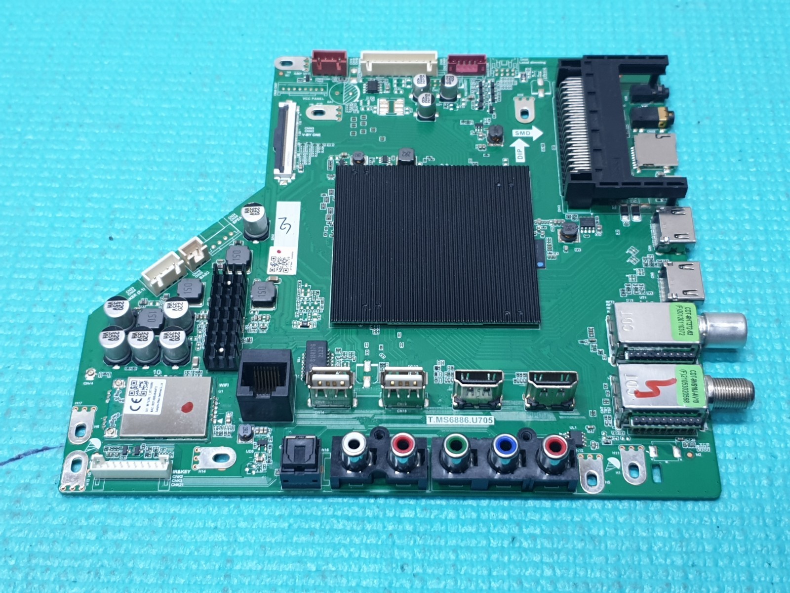 MAIN BOARD MB SHARP 70CL1K-P 4T-C70CL1KM2AB-P TV T.MS6886.U705 SCR:JE695R3HB9L4