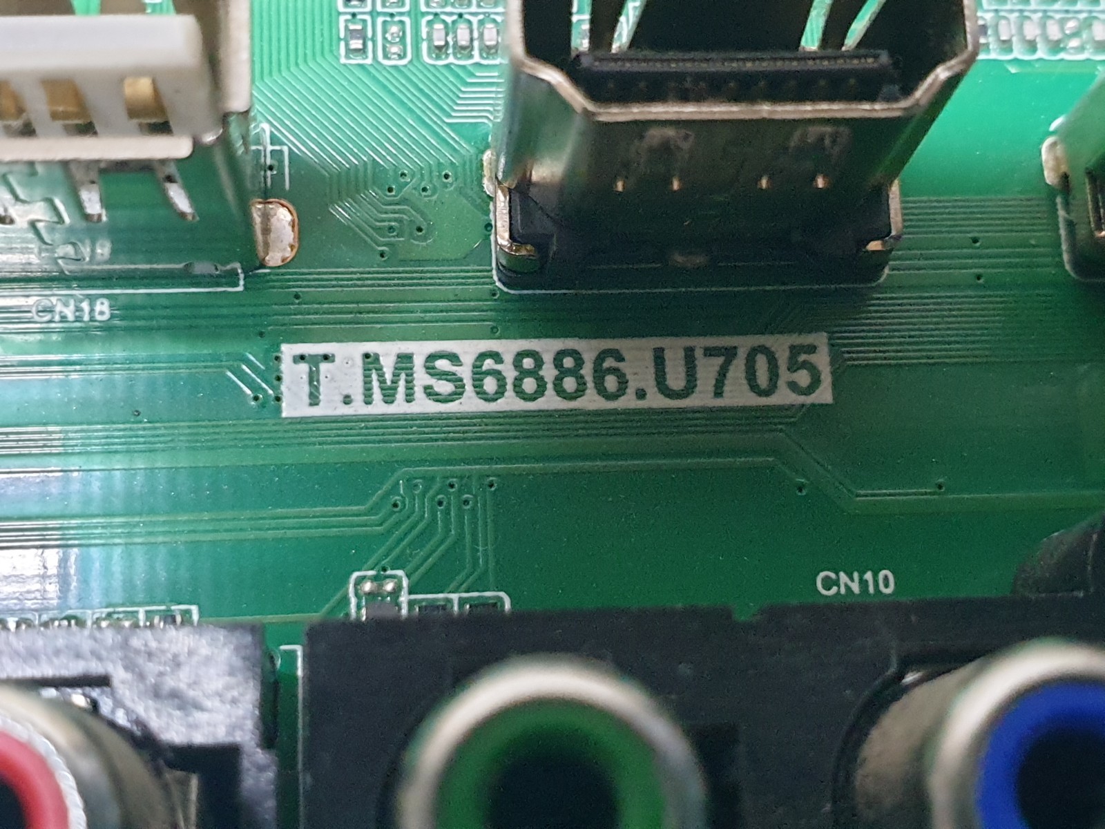 MAIN BOARD MB SHARP 70CL1K-P 4T-C70CL1KM2AB-P TV T.MS6886.U705 SCR:JE695R3HB9L4 - Image 2