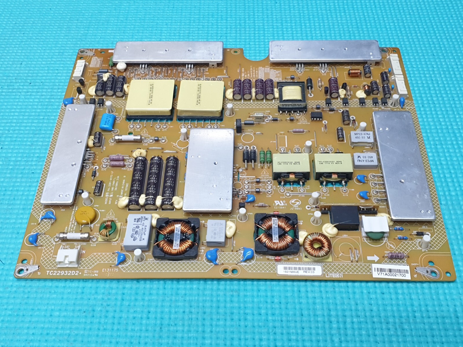 POWER SUPPLY PSU TOSHIBA 42VL863 LED TV PA-3201-01TS-LF V71A00021700