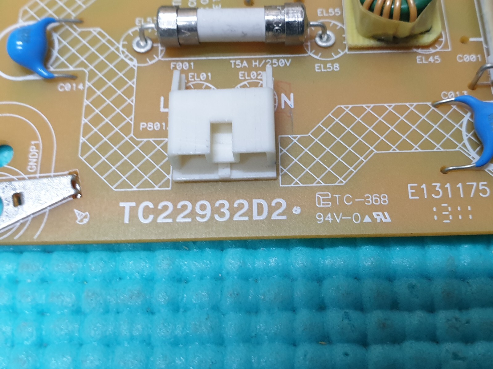 POWER SUPPLY PSU TOSHIBA 42VL863 LED TV PA-3201-01TS-LF V71A00021700 - Image 4