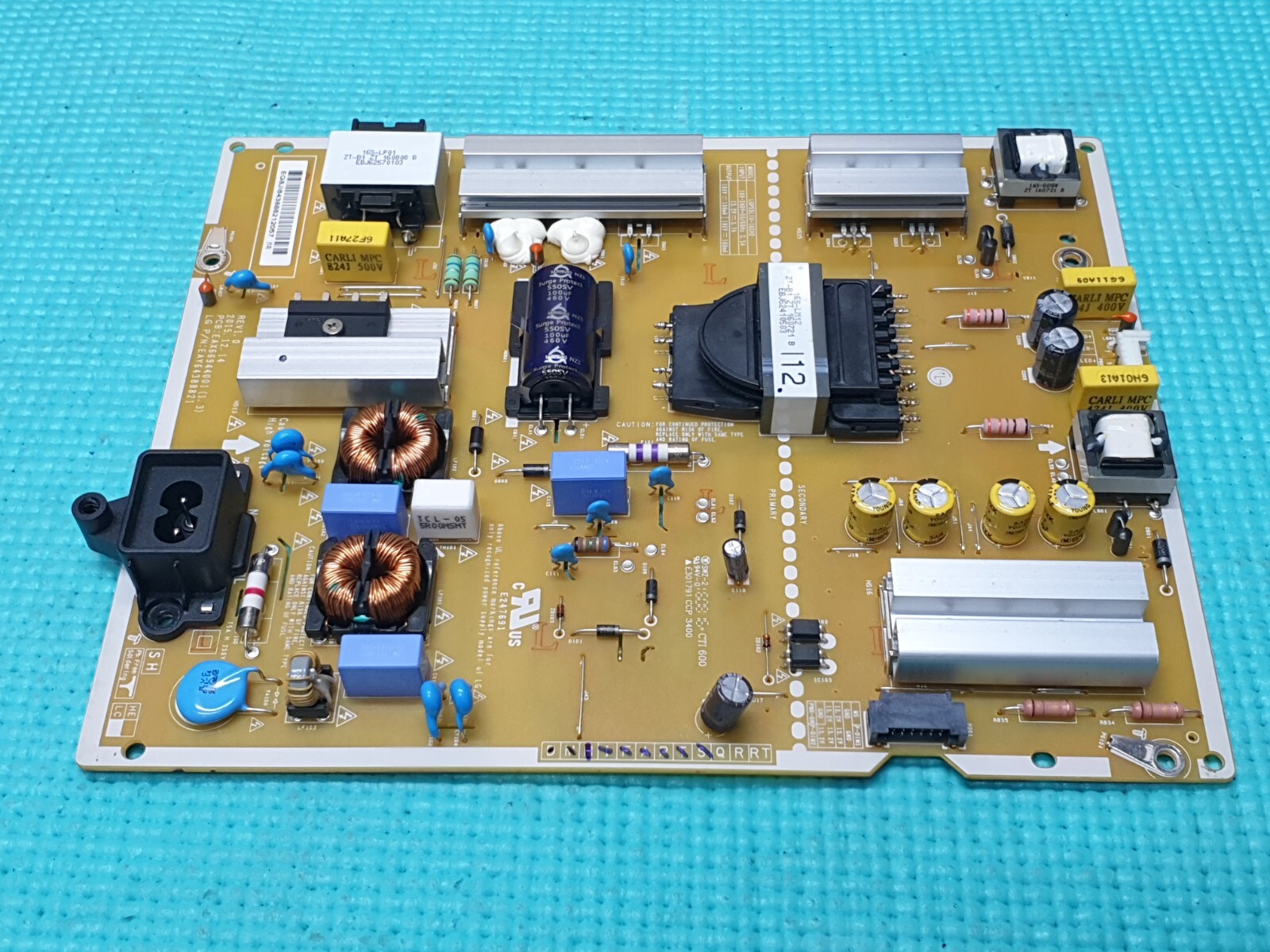 POWER SUPPLY PSU LG 55UH615V LED TV LGP55LIU-16CH2 EAX66944001(1.3) EAY64388821