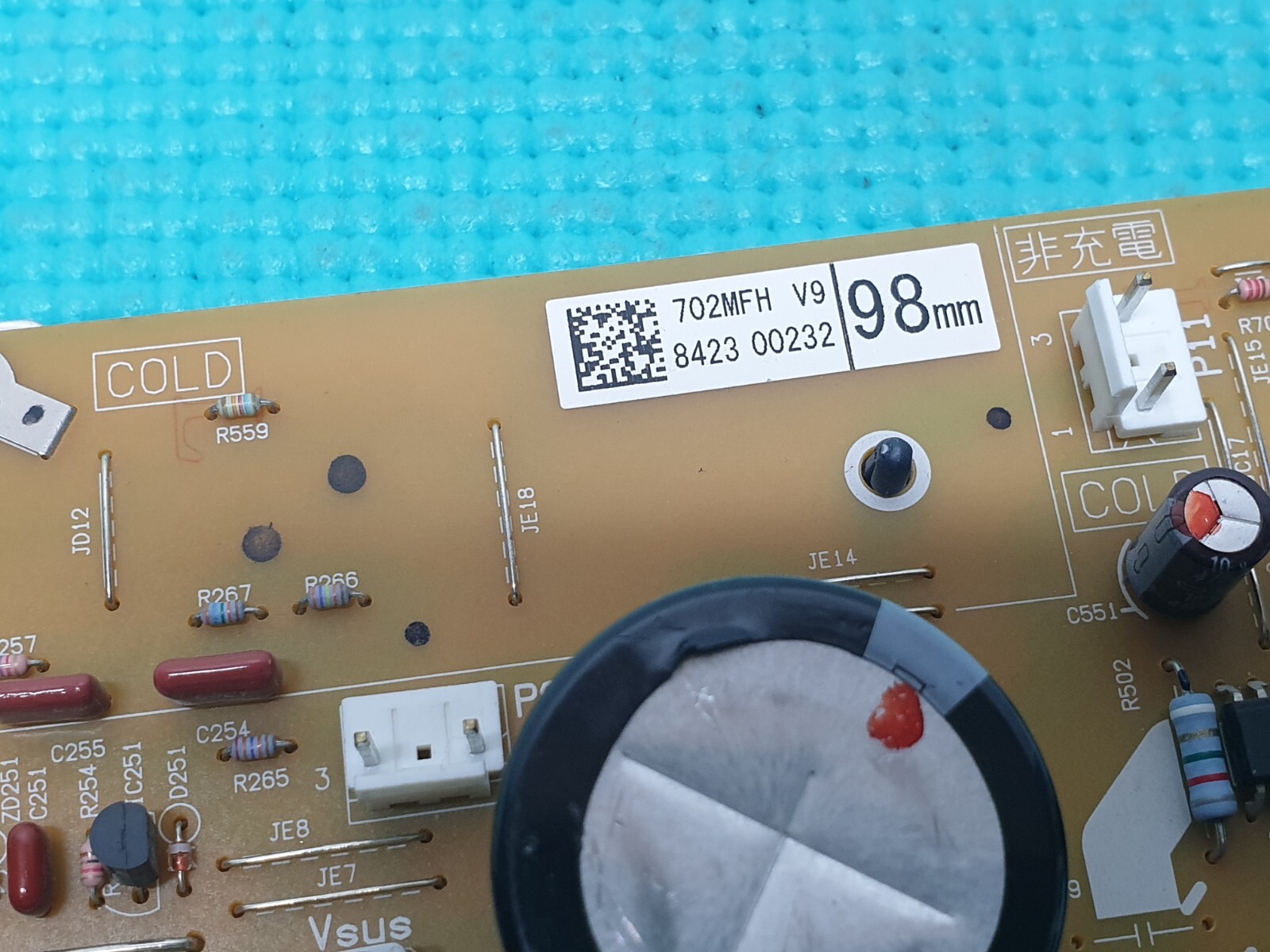 POWER SUPPLY BOARD PSU PANASONIC TH-42PZ80B PLASMA TV ETX2MM702MF H NPX702MF-1A - Image 4