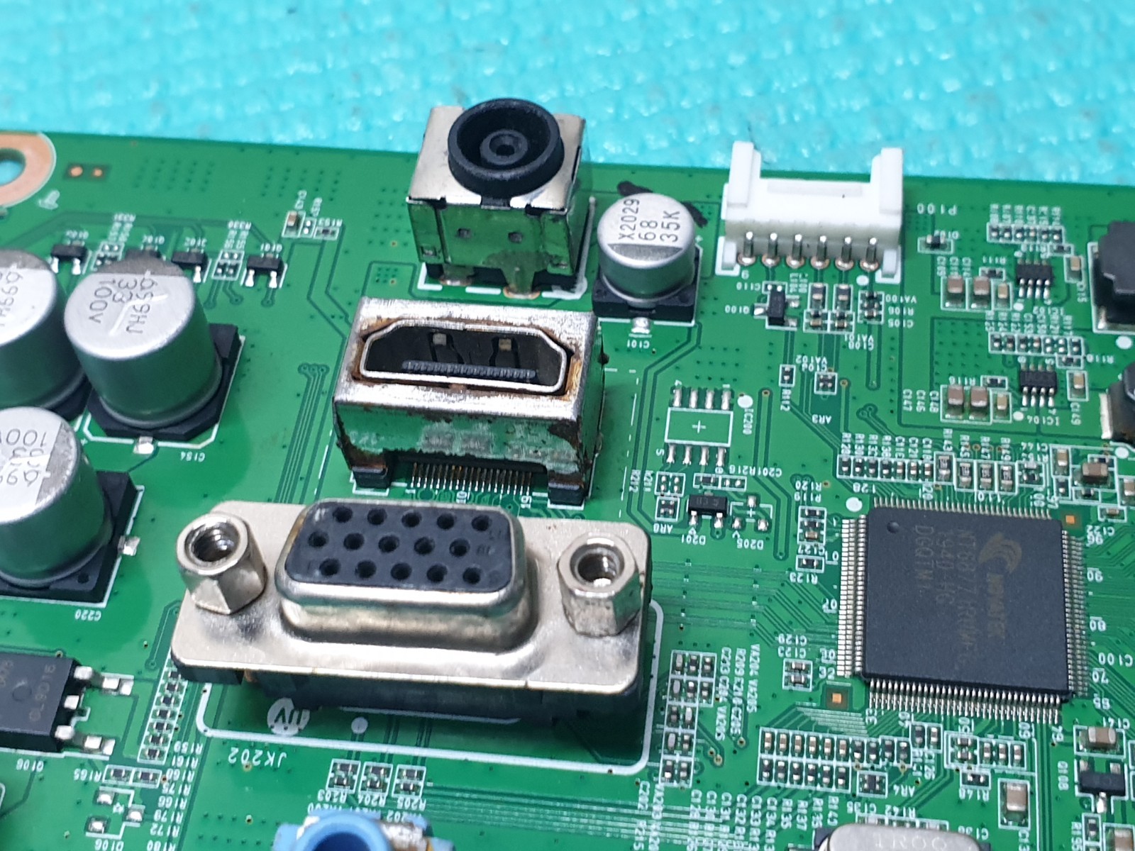 MAIN AV BOARD MB LG 32MP58HQ-P LED MONITOR TV EAX66928902(1.0) SCREEN:HV320FHB - Image 4